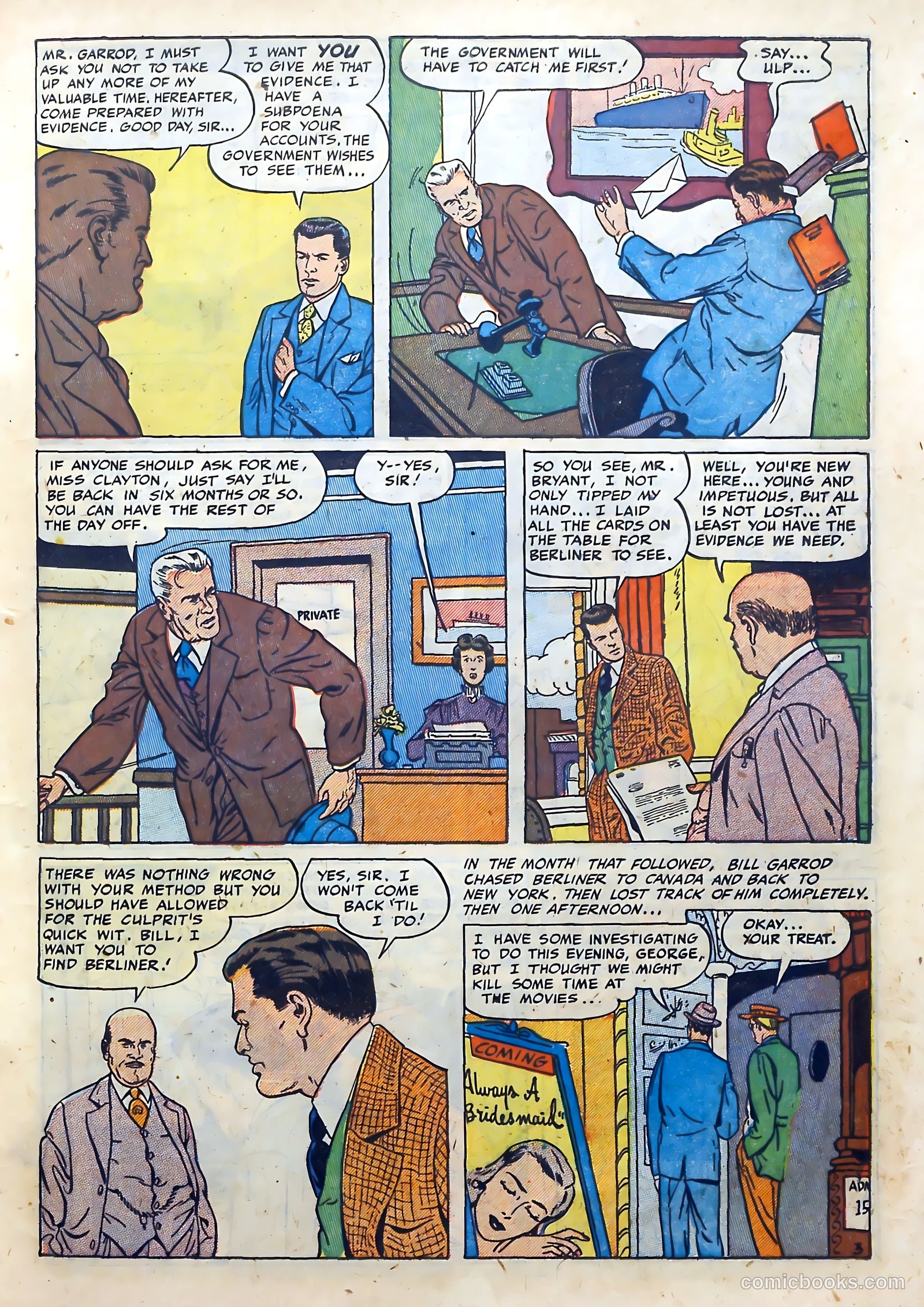 Real Clue Crime Stories #3 (1950) — page 15 of 52