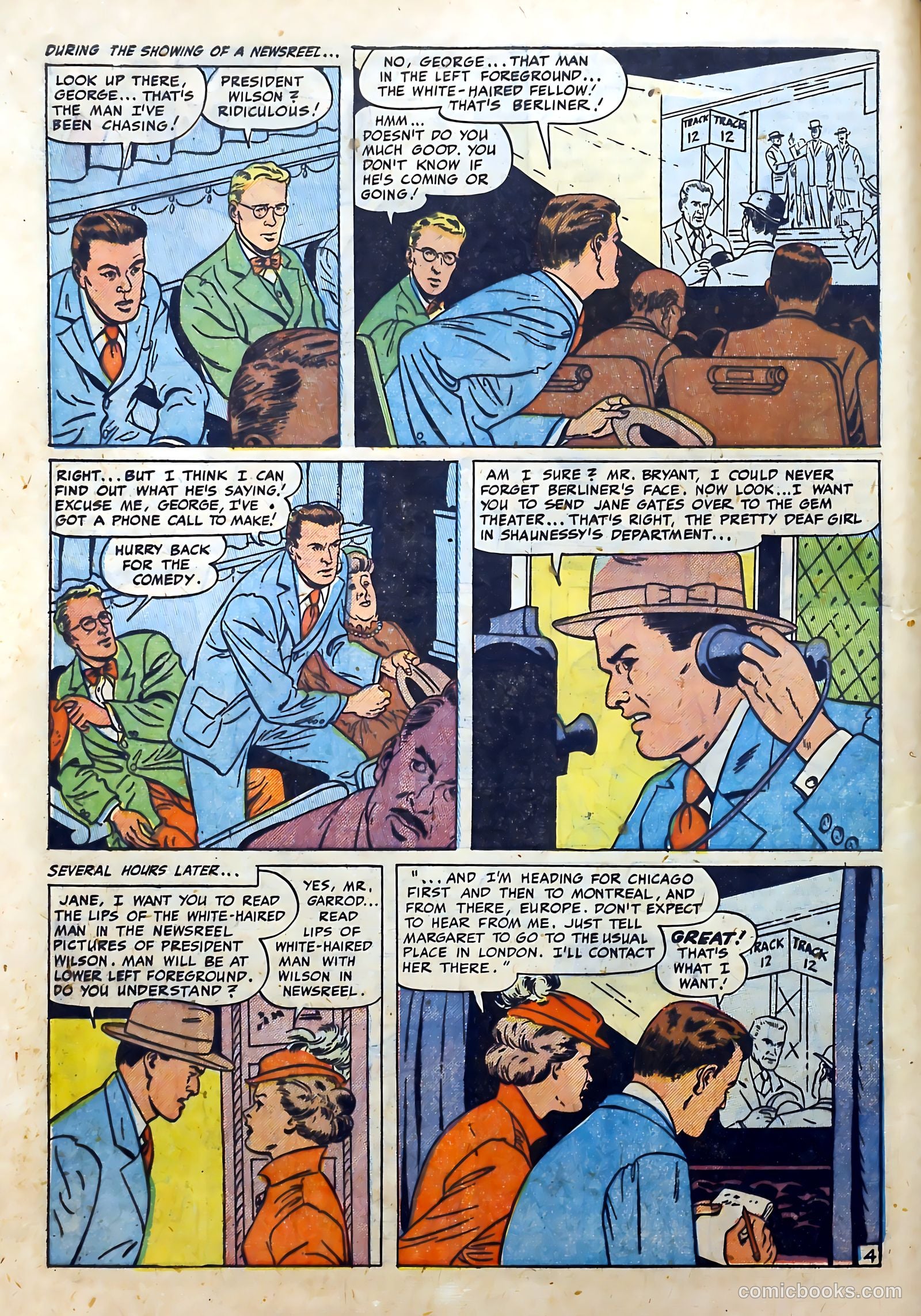 Real Clue Crime Stories #3 (1950) — page 16 of 52