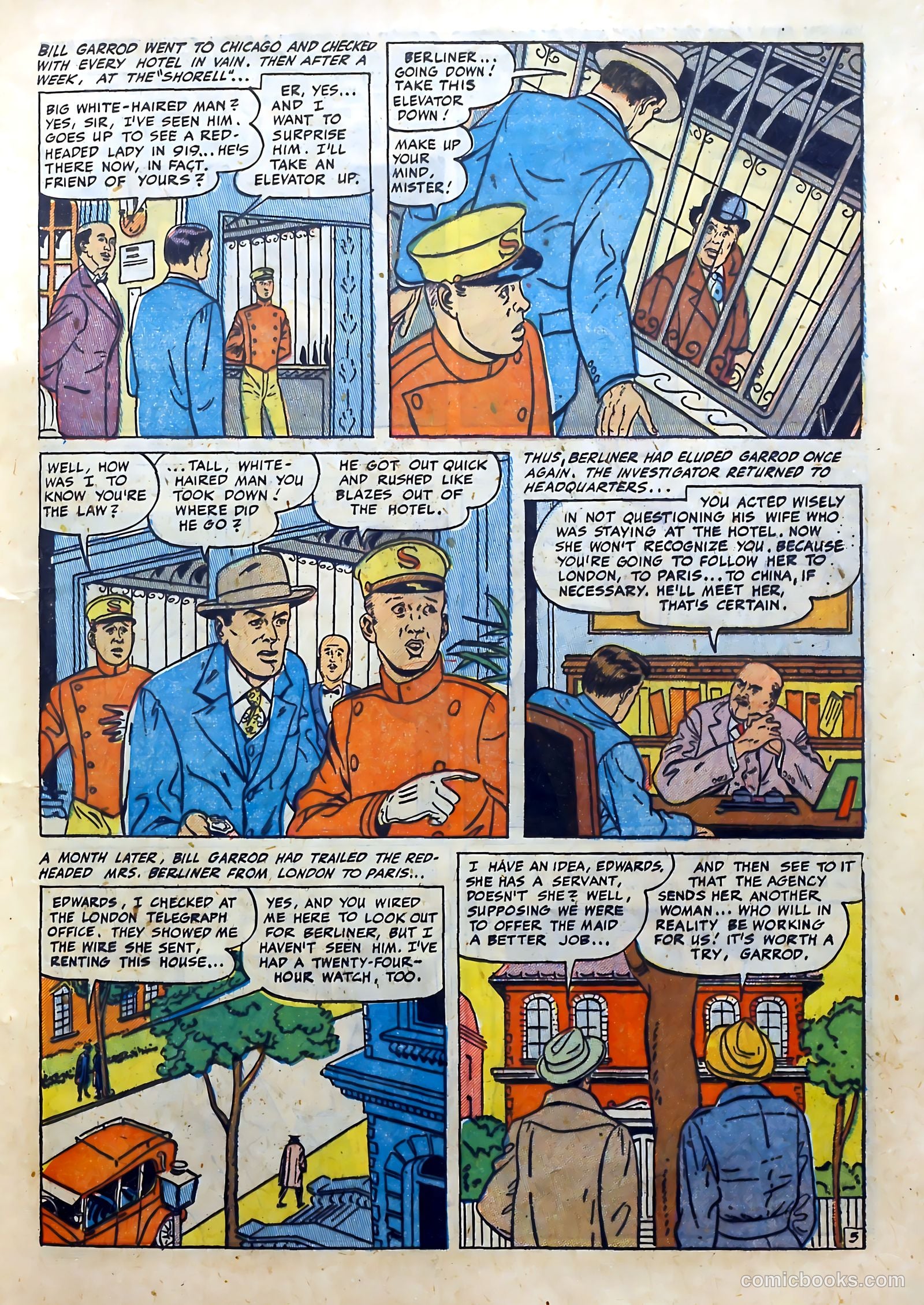 Real Clue Crime Stories #3 (1950) — page 17 of 52