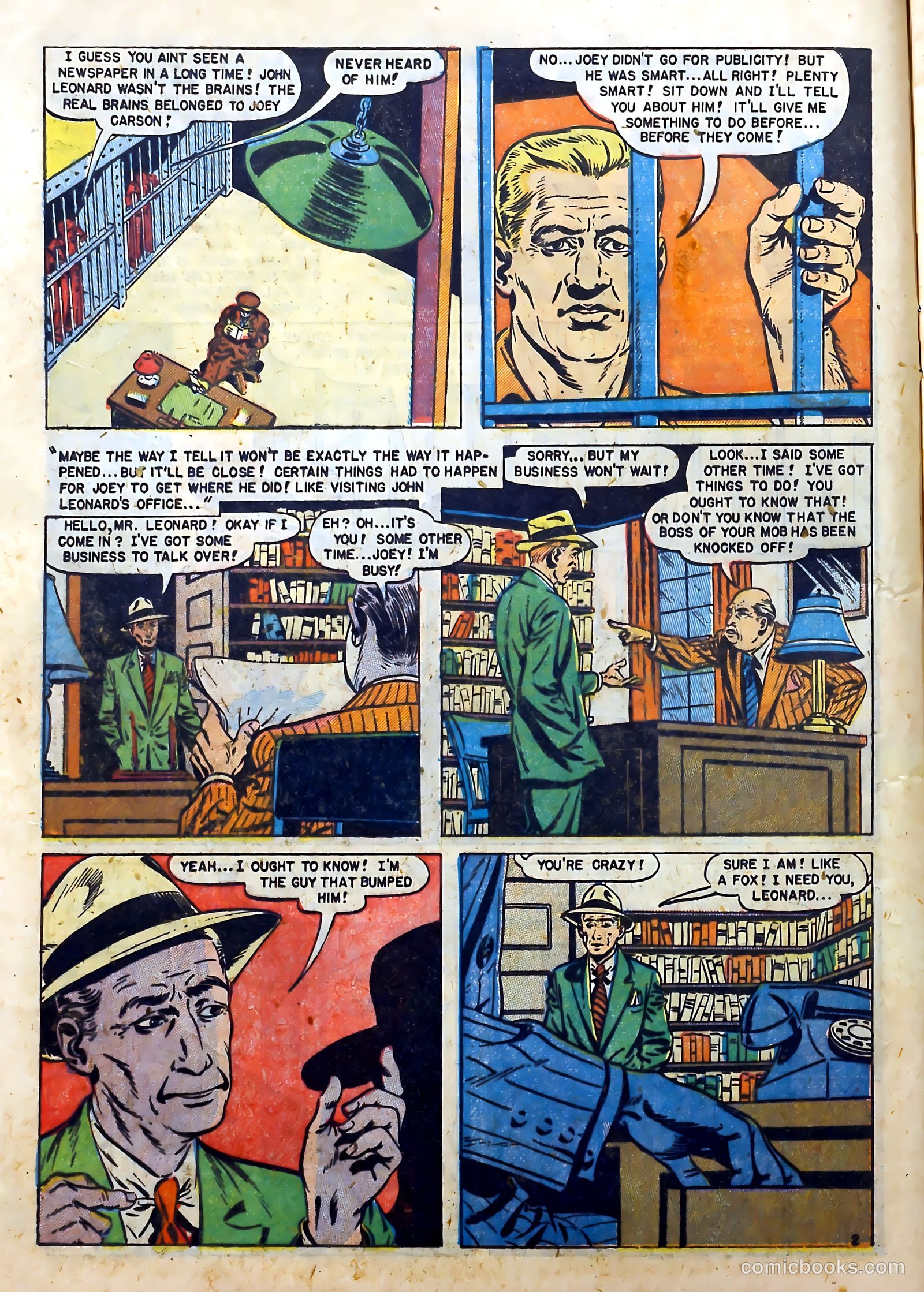 Real Clue Crime Stories #3 (1950) — page 20 of 52