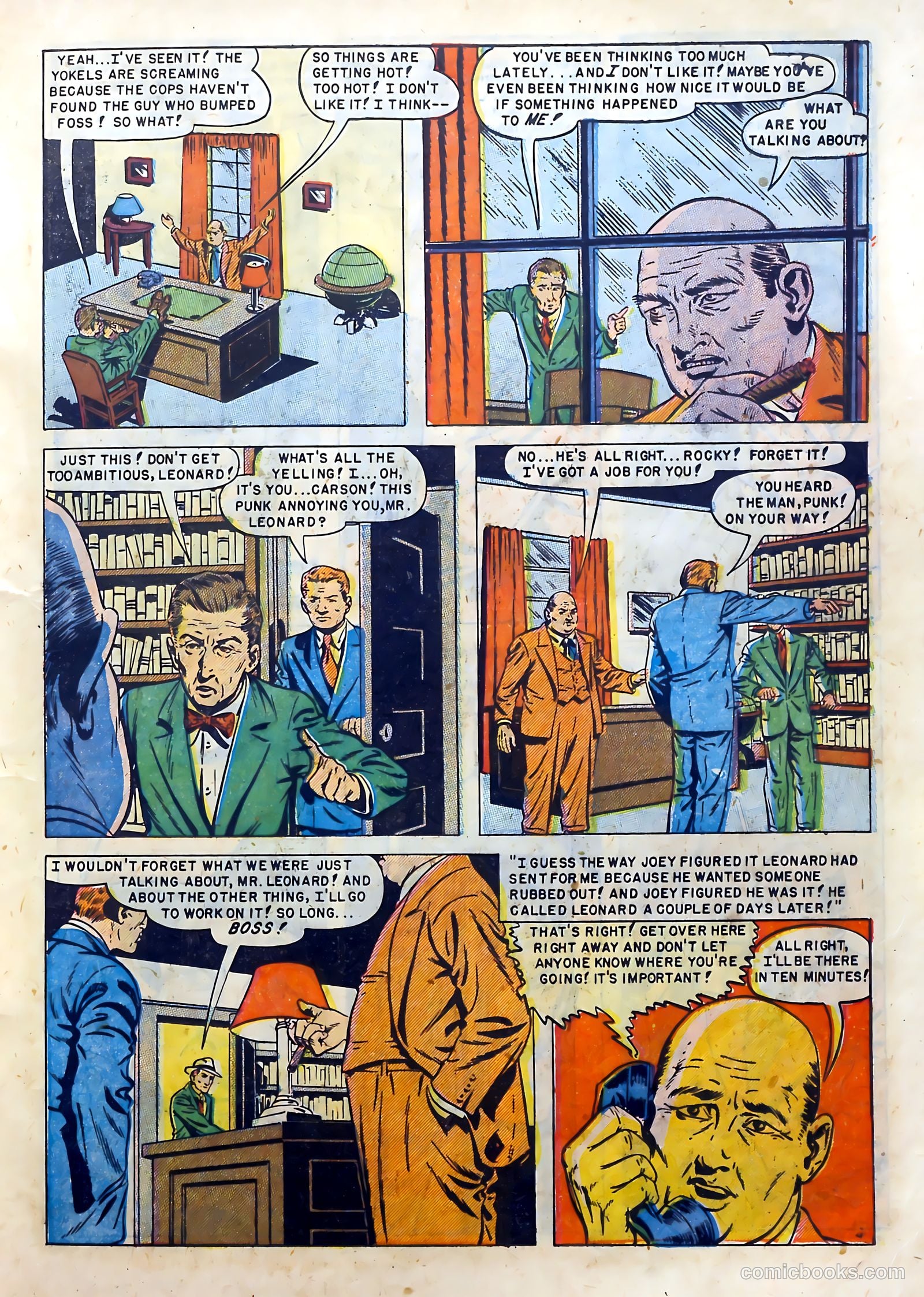 Real Clue Crime Stories #3 (1950) — page 23 of 52