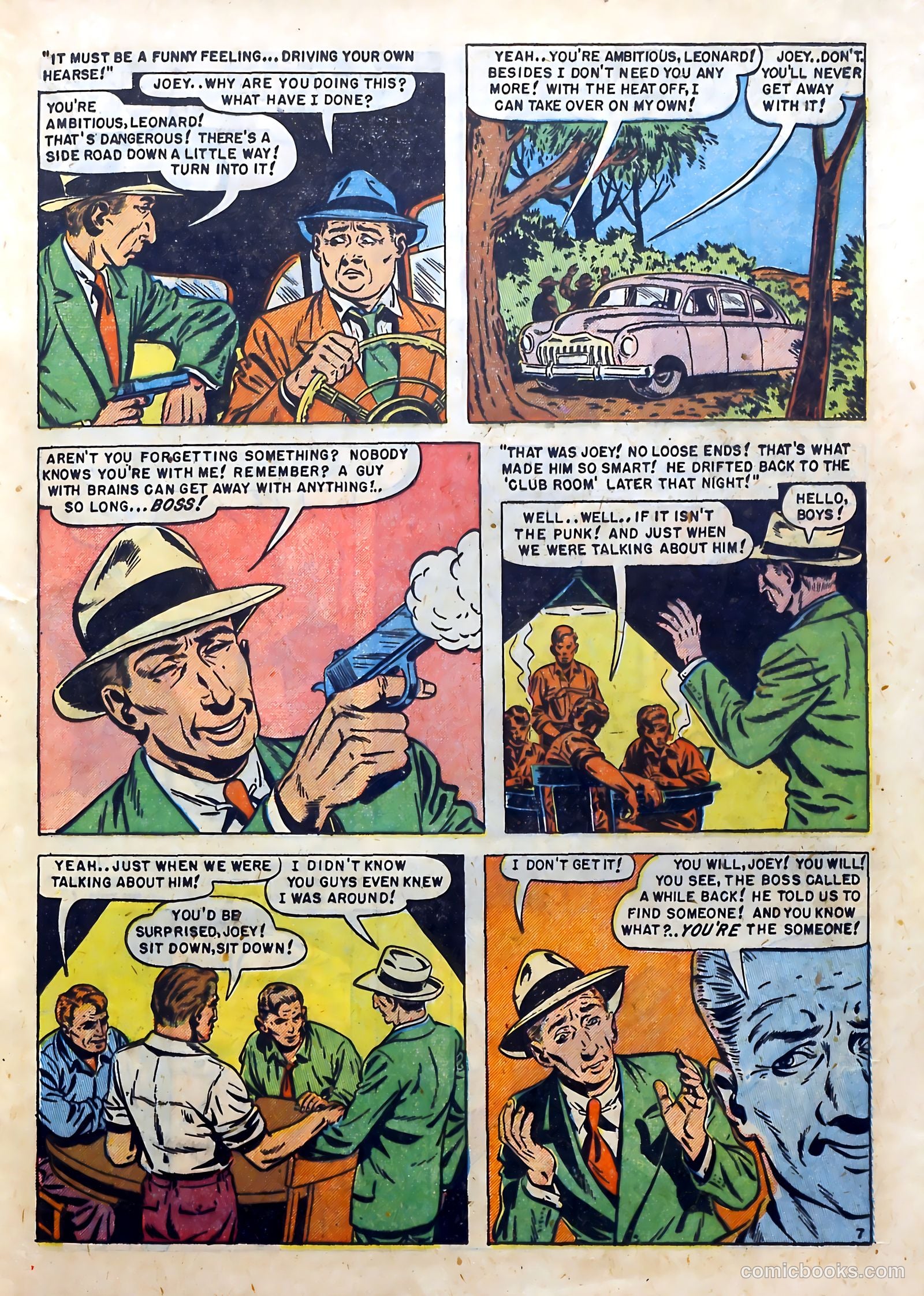 Real Clue Crime Stories #3 (1950) — page 25 of 52