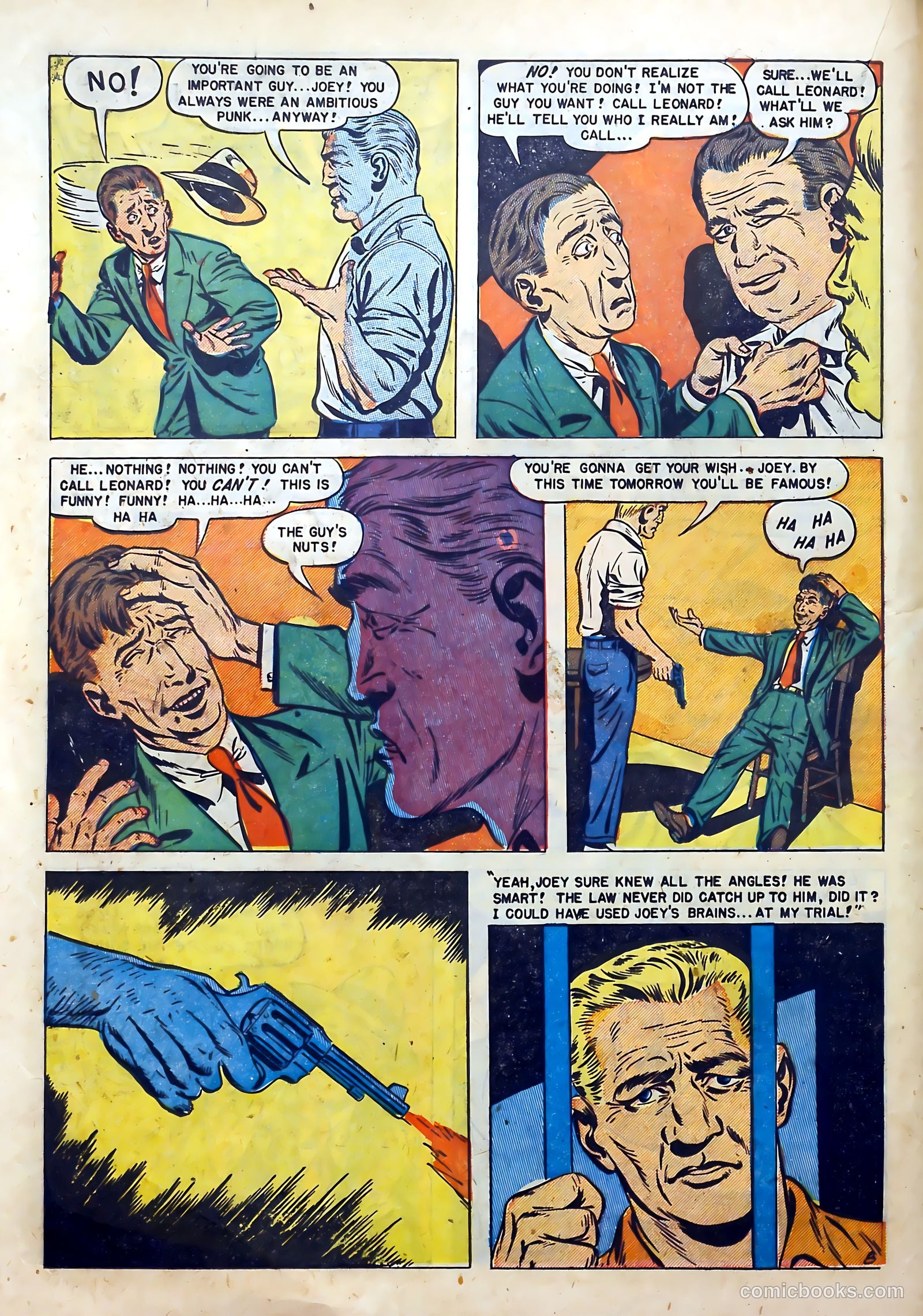Real Clue Crime Stories #3 (1950) — page 26 of 52