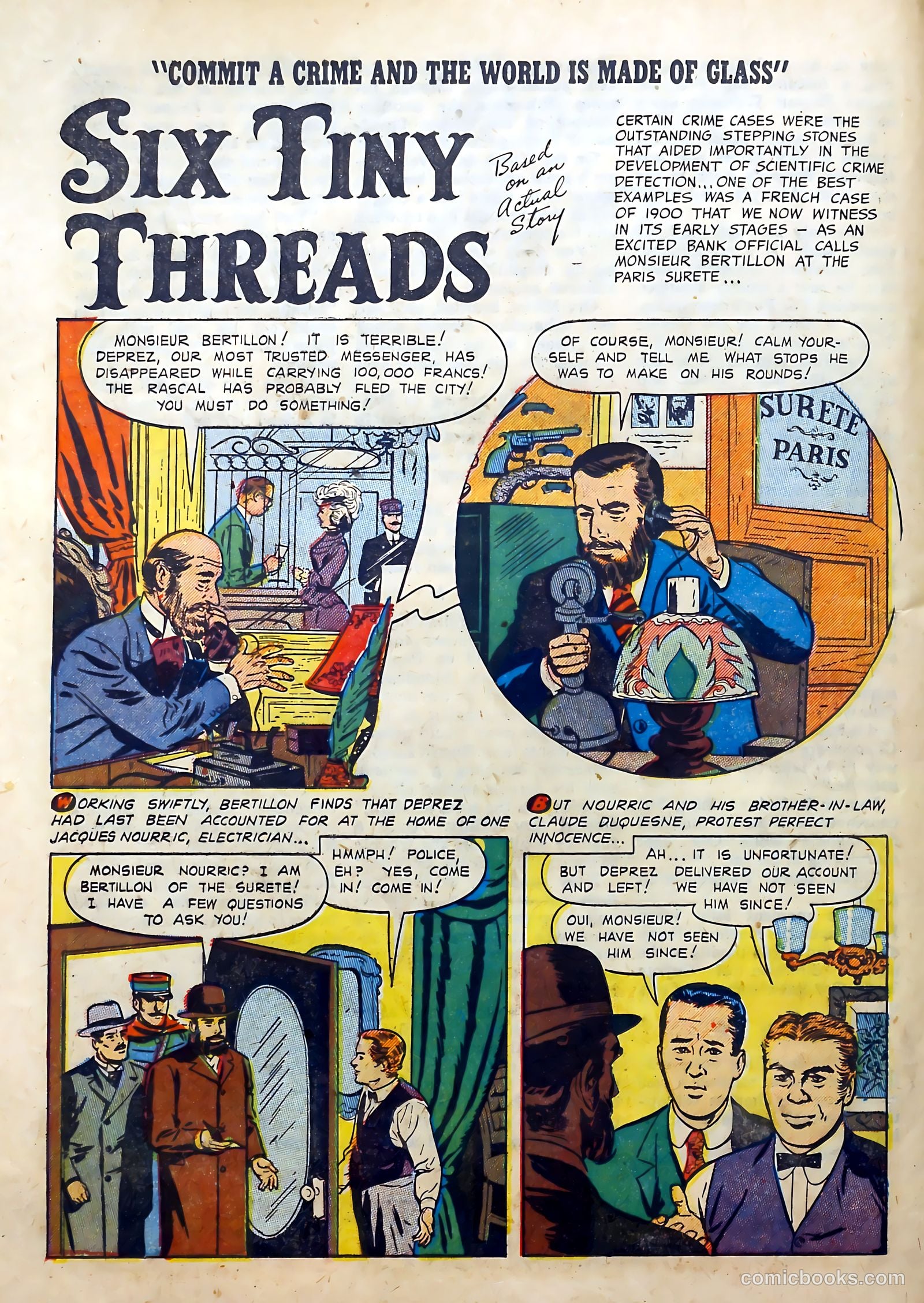 Real Clue Crime Stories #3 (1950) — page 30 of 52