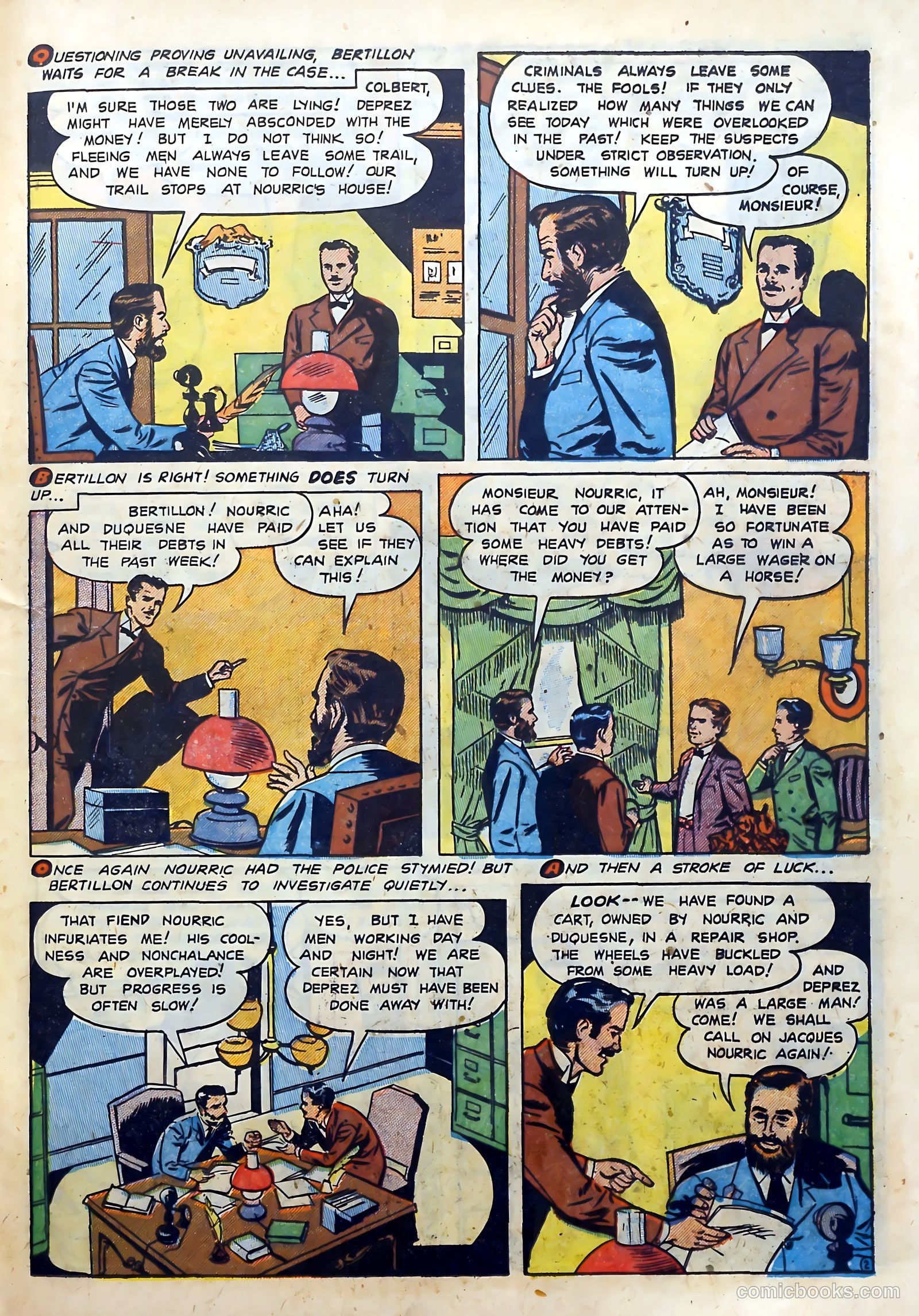 Real Clue Crime Stories #3 (1950) — page 31 of 52