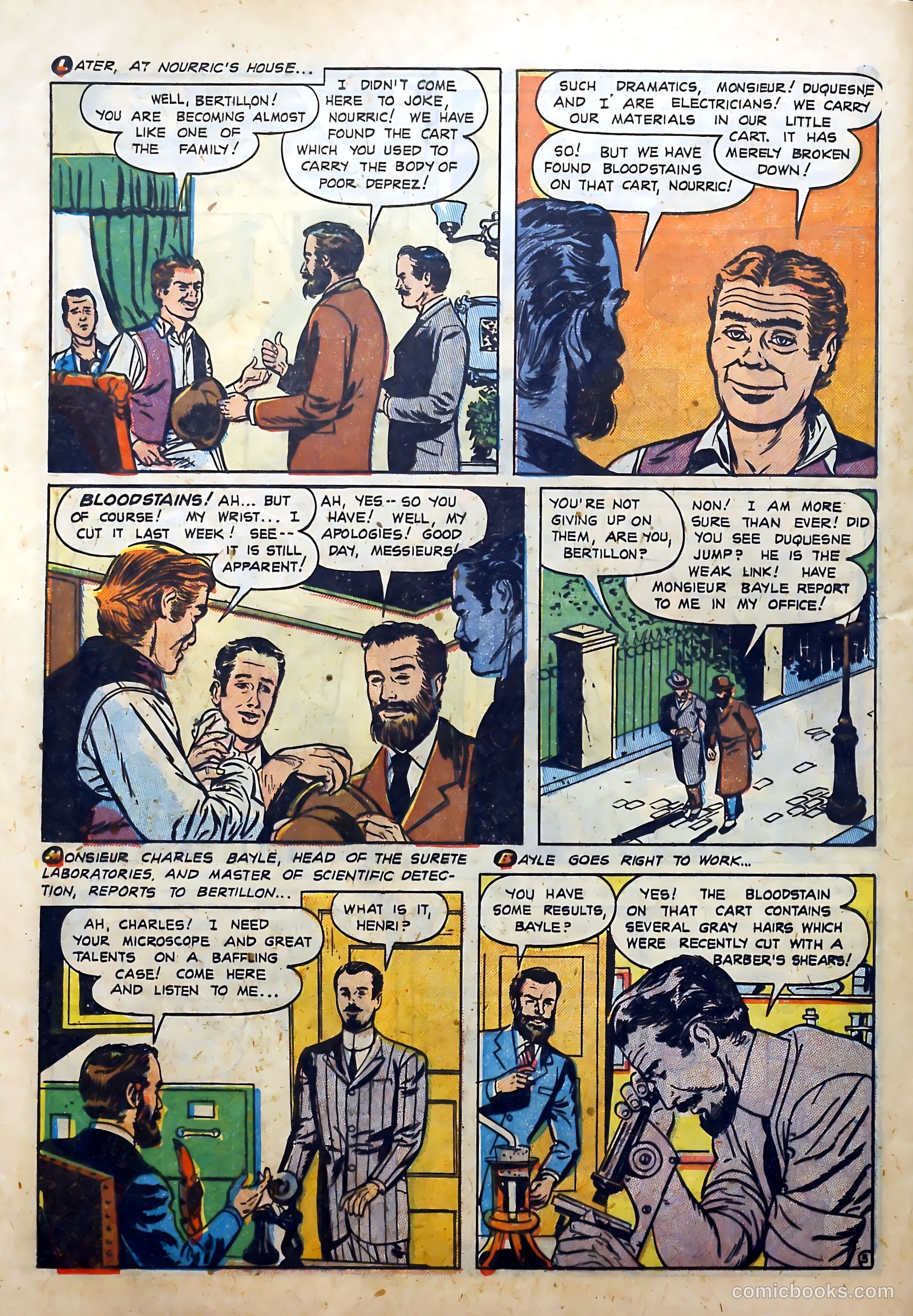 Real Clue Crime Stories #3 (1950) — page 32 of 52