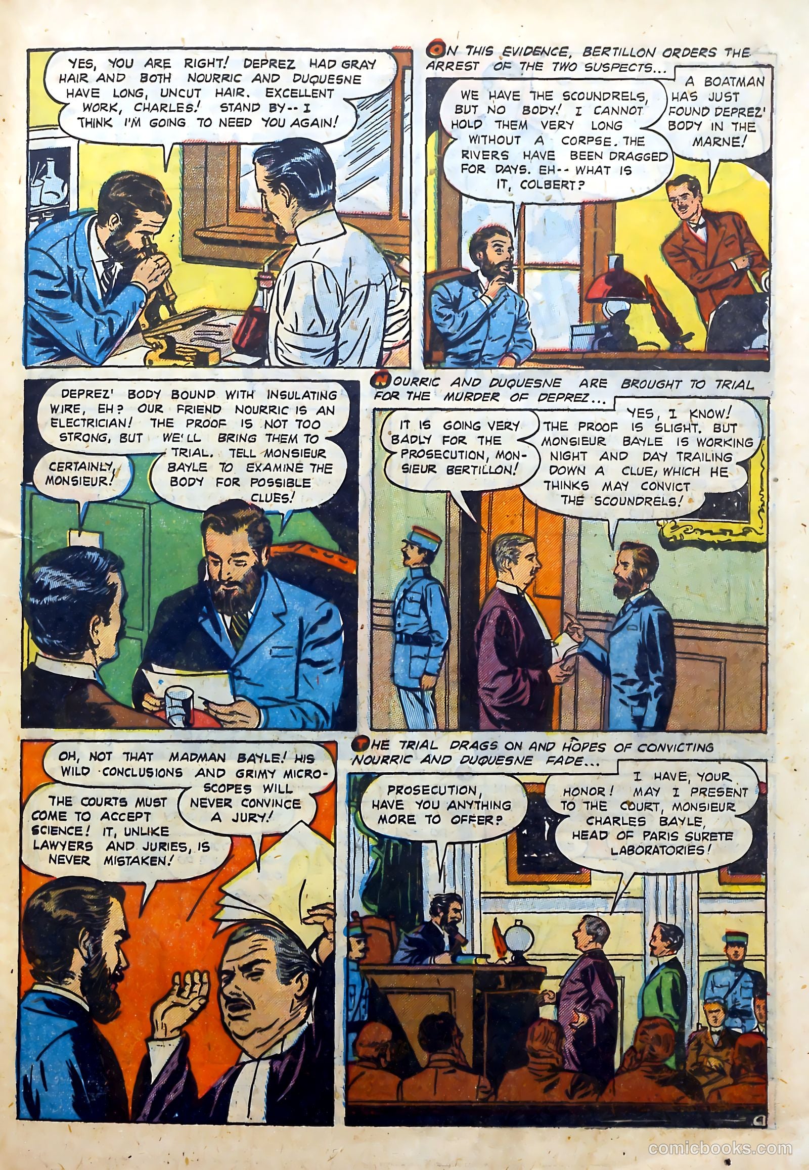 Real Clue Crime Stories #3 (1950) — page 33 of 52