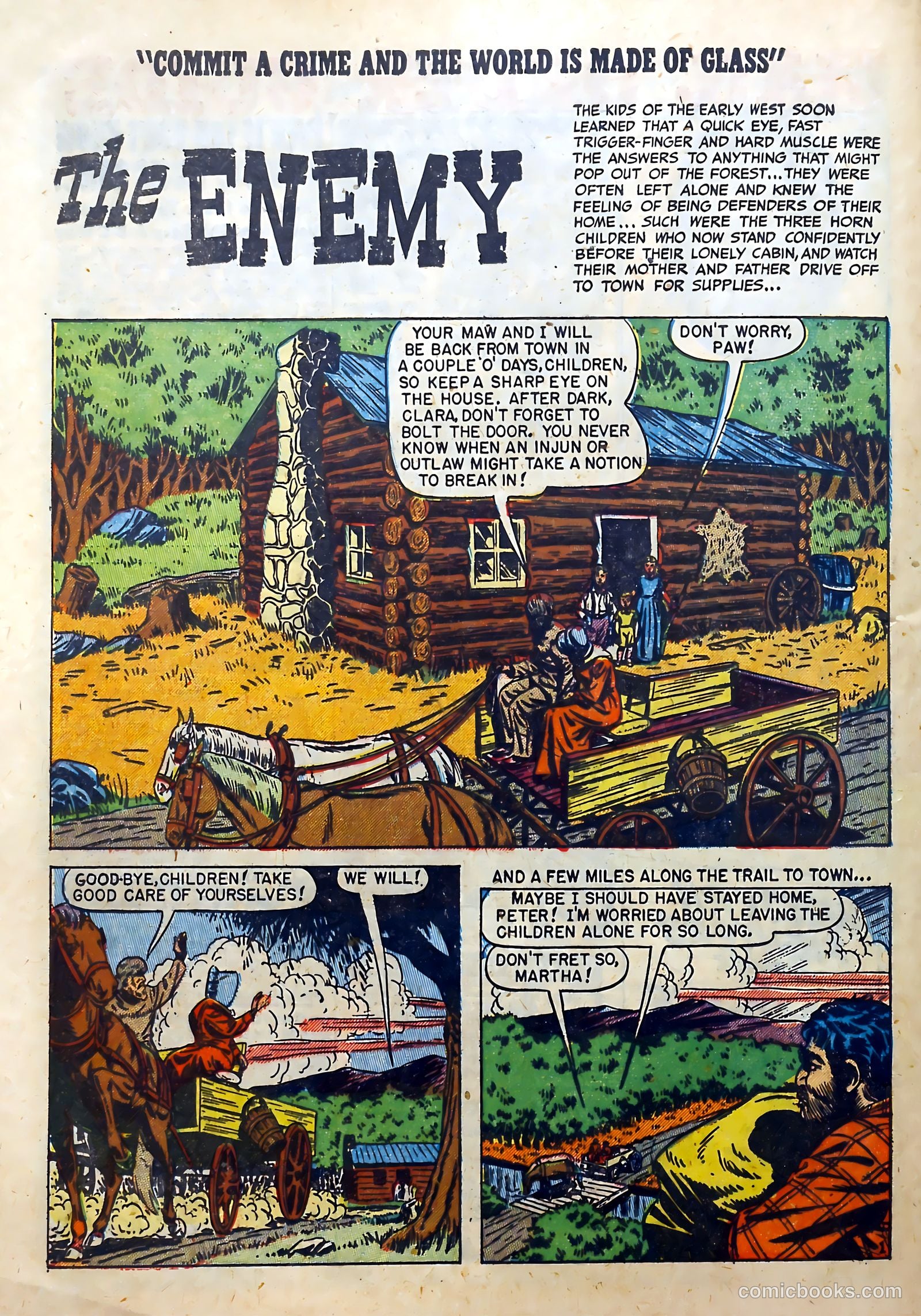 Real Clue Crime Stories #3 (1950) — page 36 of 52