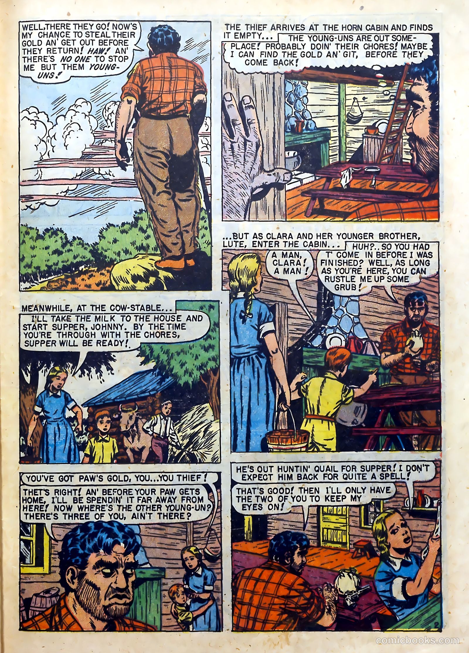 Real Clue Crime Stories #3 (1950) — page 37 of 52