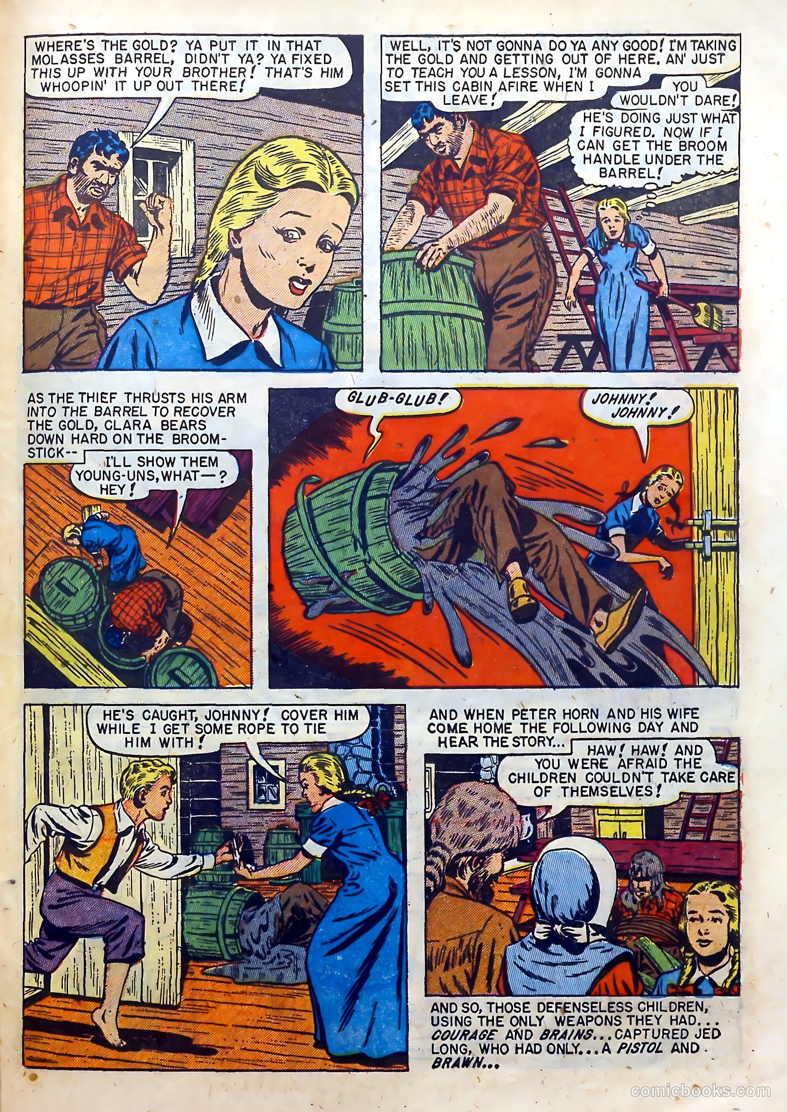 Real Clue Crime Stories #3 (1950) — page 39 of 52