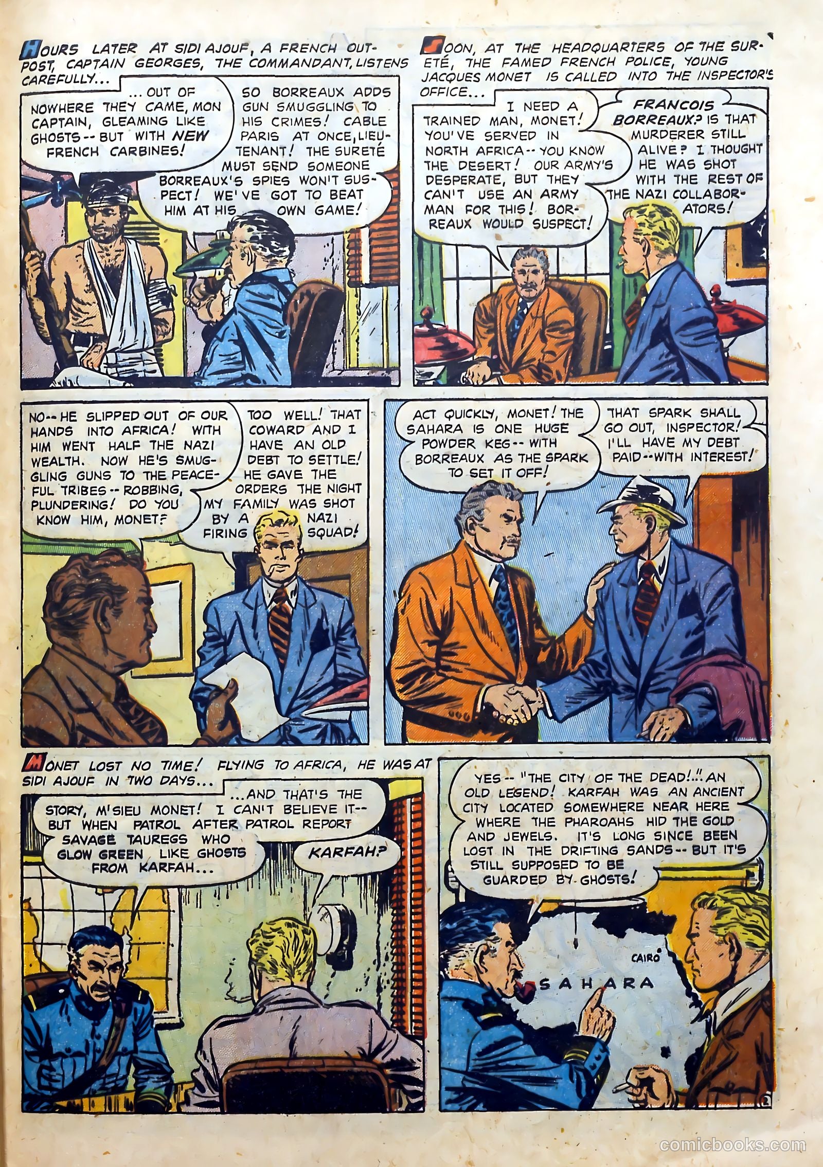 Real Clue Crime Stories #3 (1950) — page 41 of 52