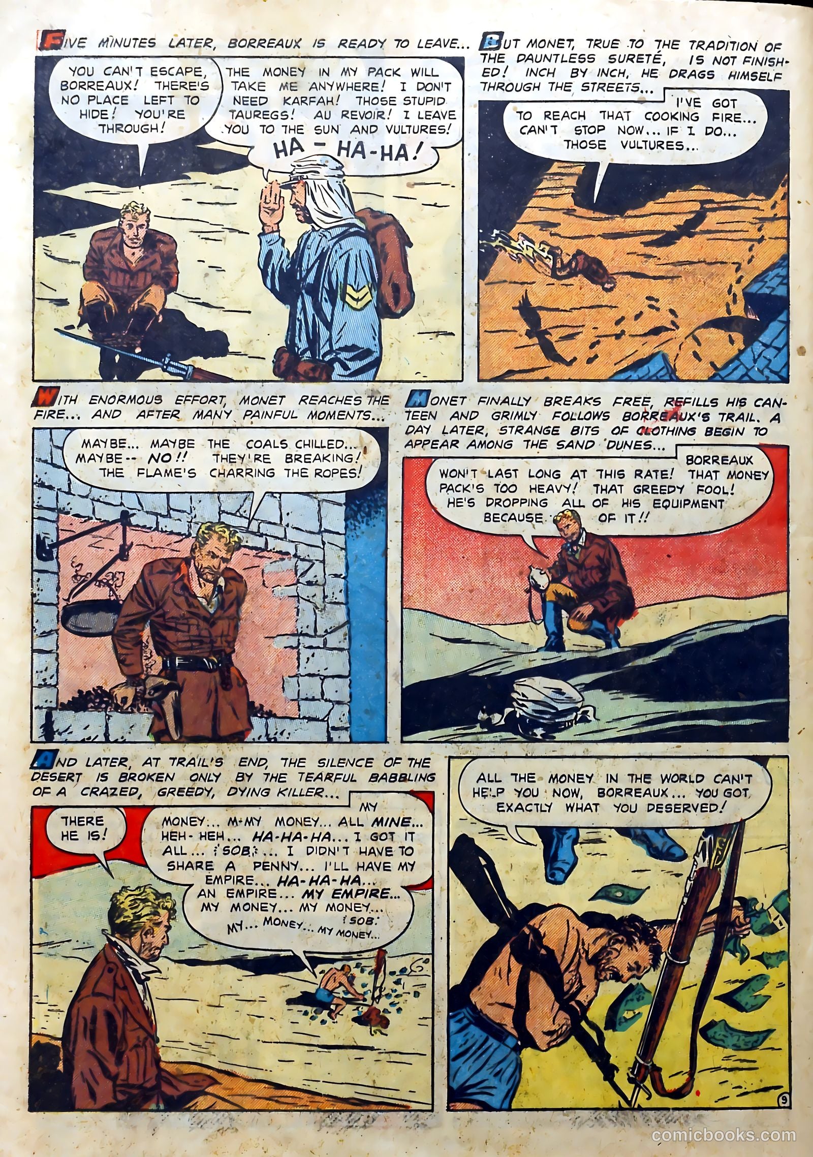 Real Clue Crime Stories #3 (1950) — page 48 of 52