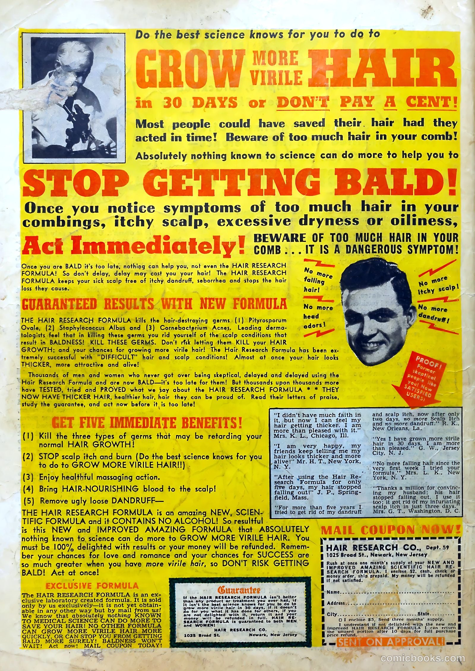 Real Clue Crime Stories #3 (1950) — page 52 of 52