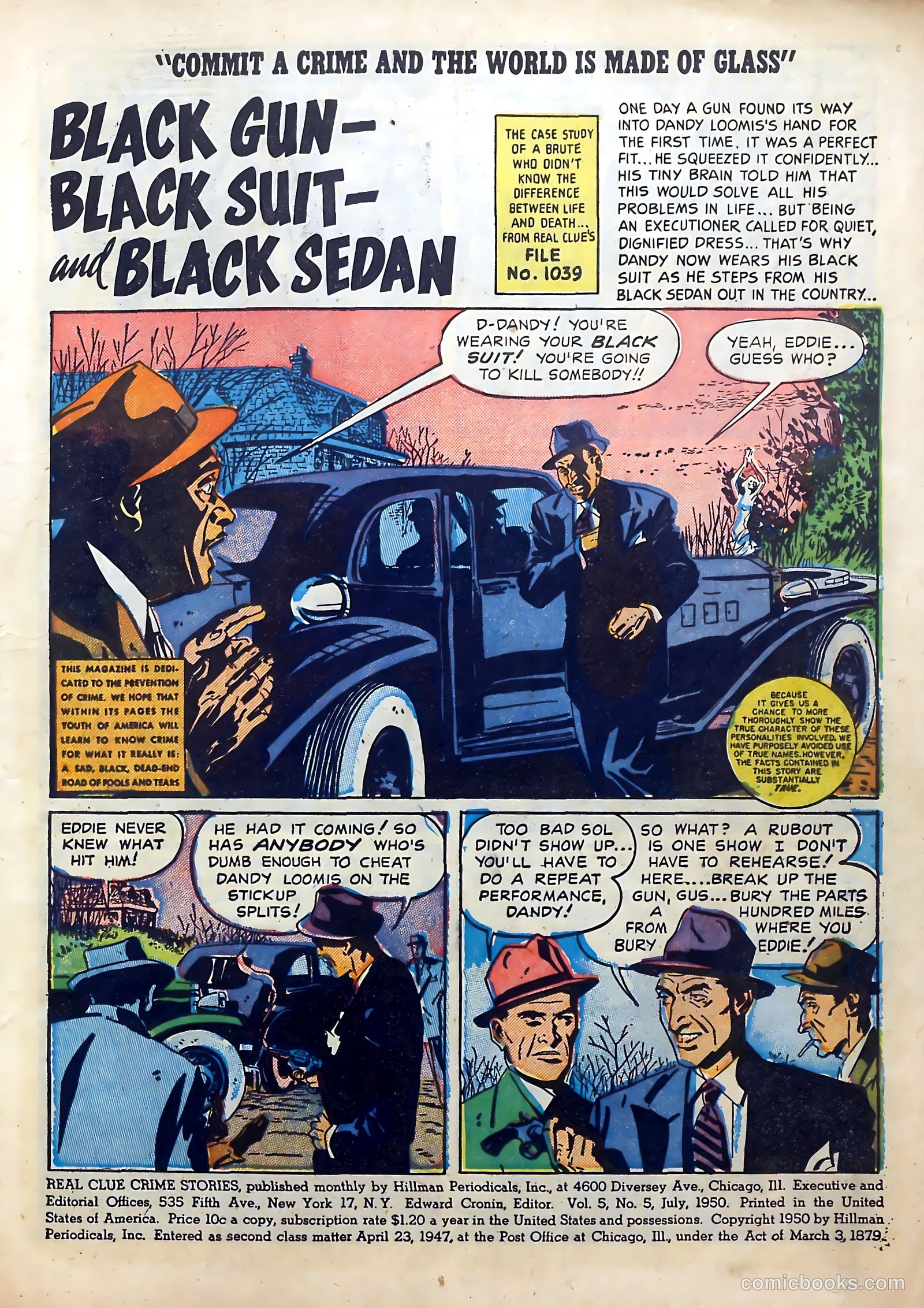 Real Clue Crime Stories #5 (1952) — page 3 of 68