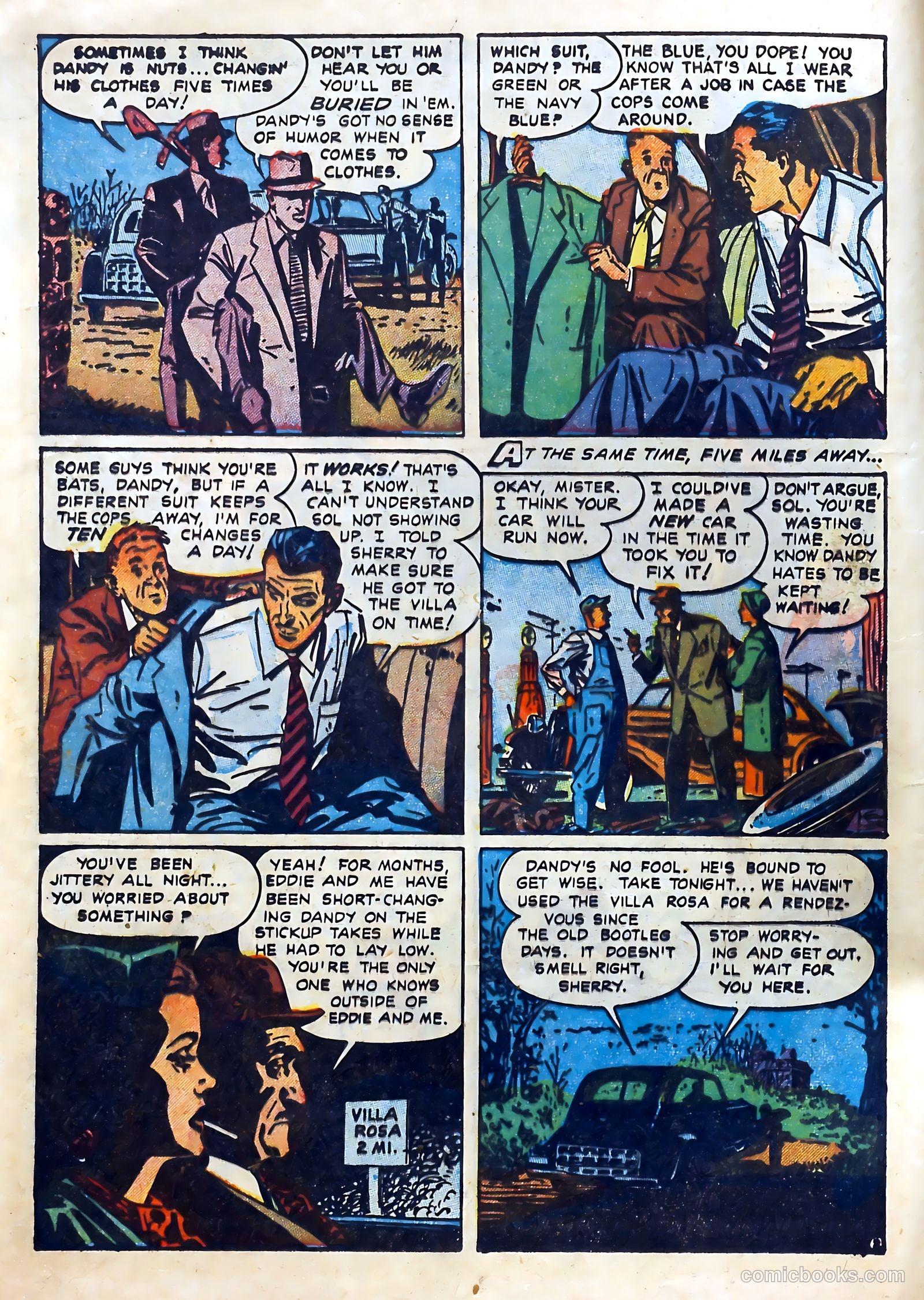 Real Clue Crime Stories #5 (1952) — page 4 of 68
