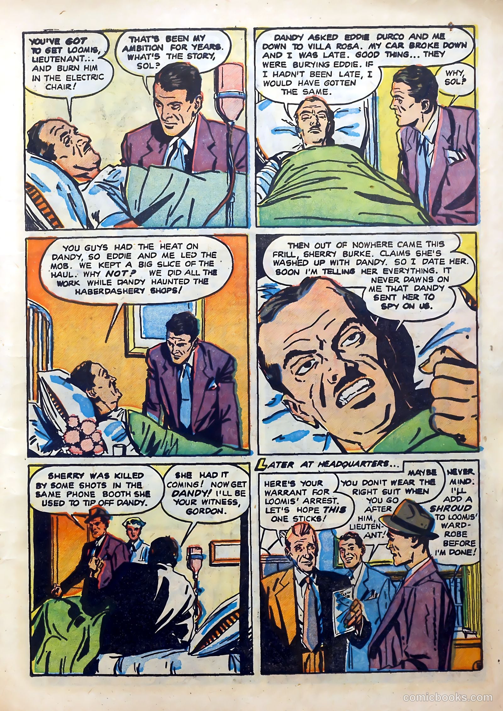 Real Clue Crime Stories #5 (1952) — page 7 of 68