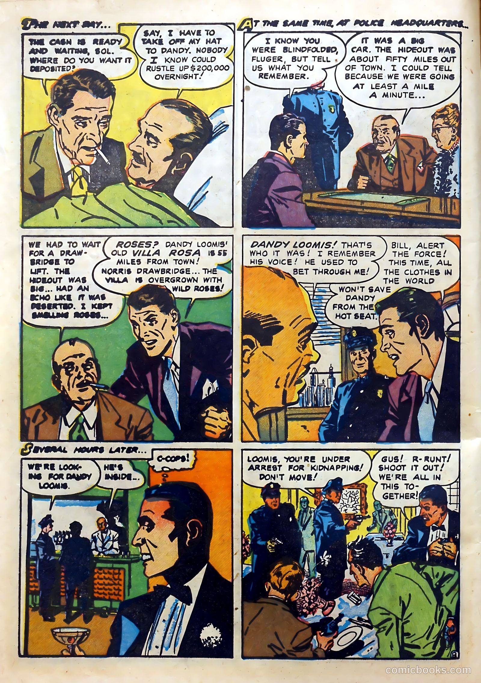 Real Clue Crime Stories #5 (1952) — page 10 of 68