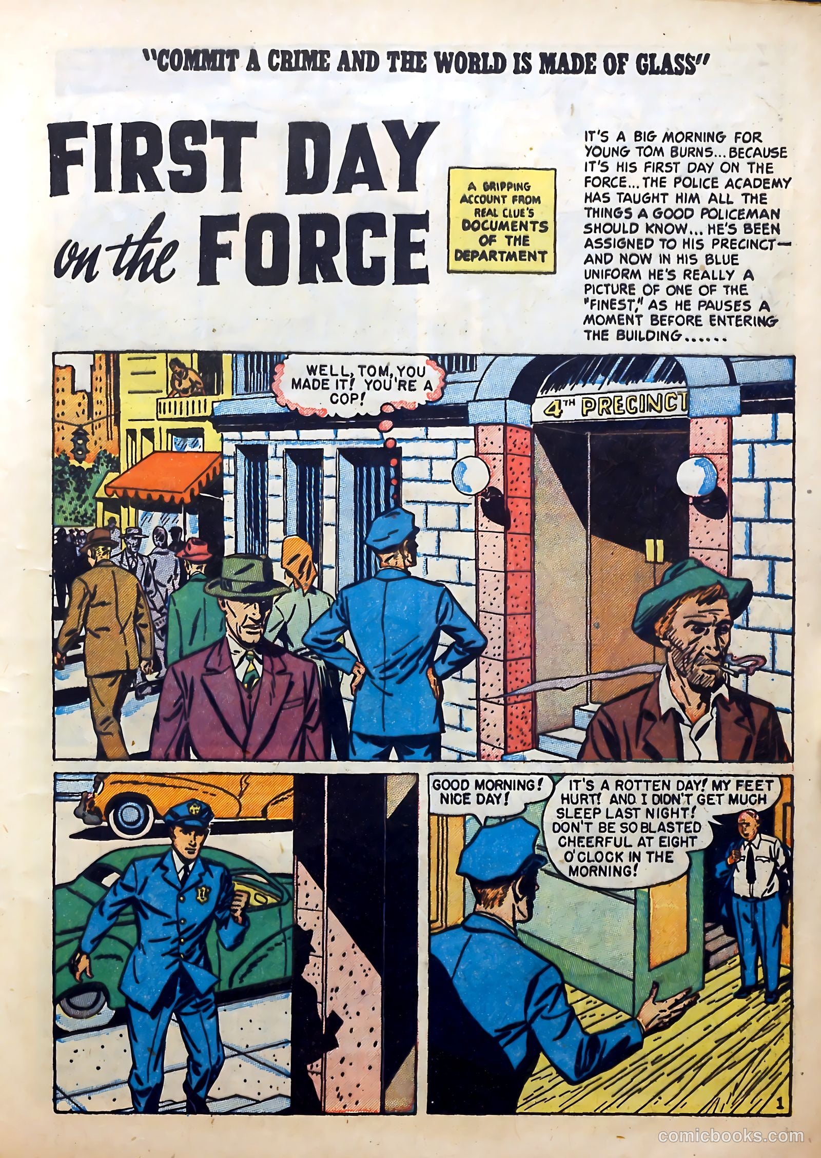 Real Clue Crime Stories #5 (1952) — page 21 of 68
