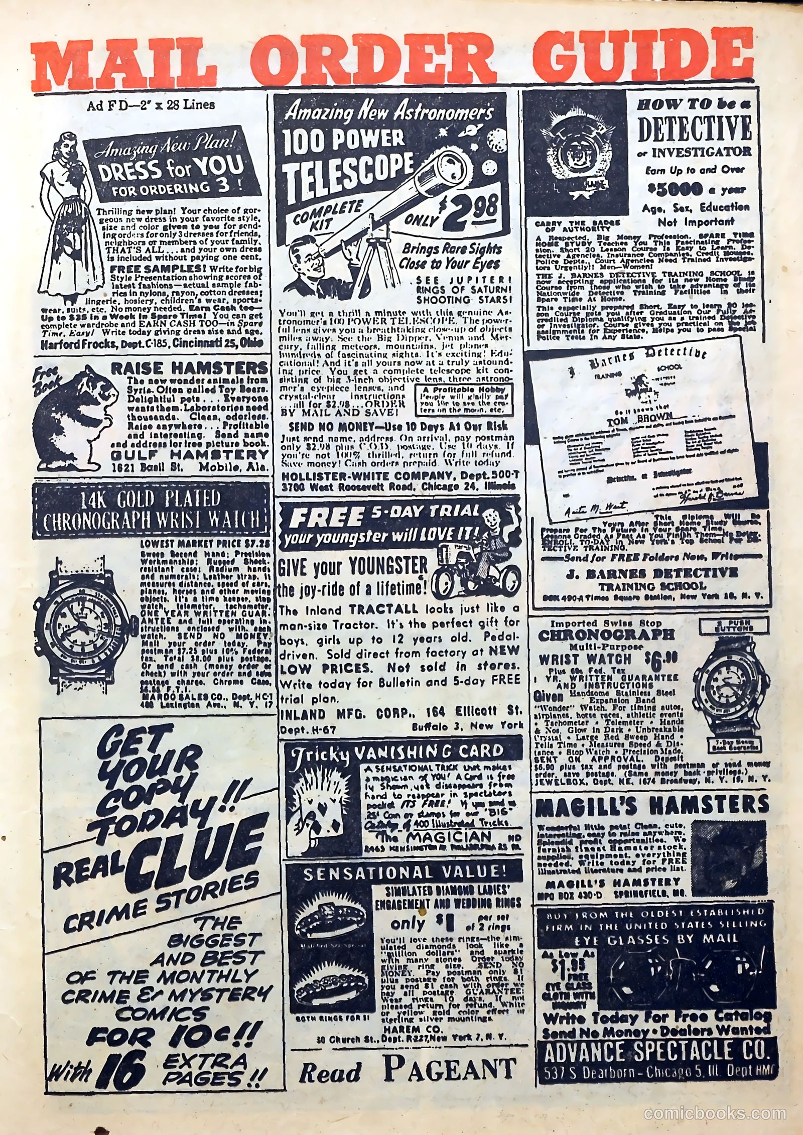 Real Clue Crime Stories #5 (1952) — page 29 of 68