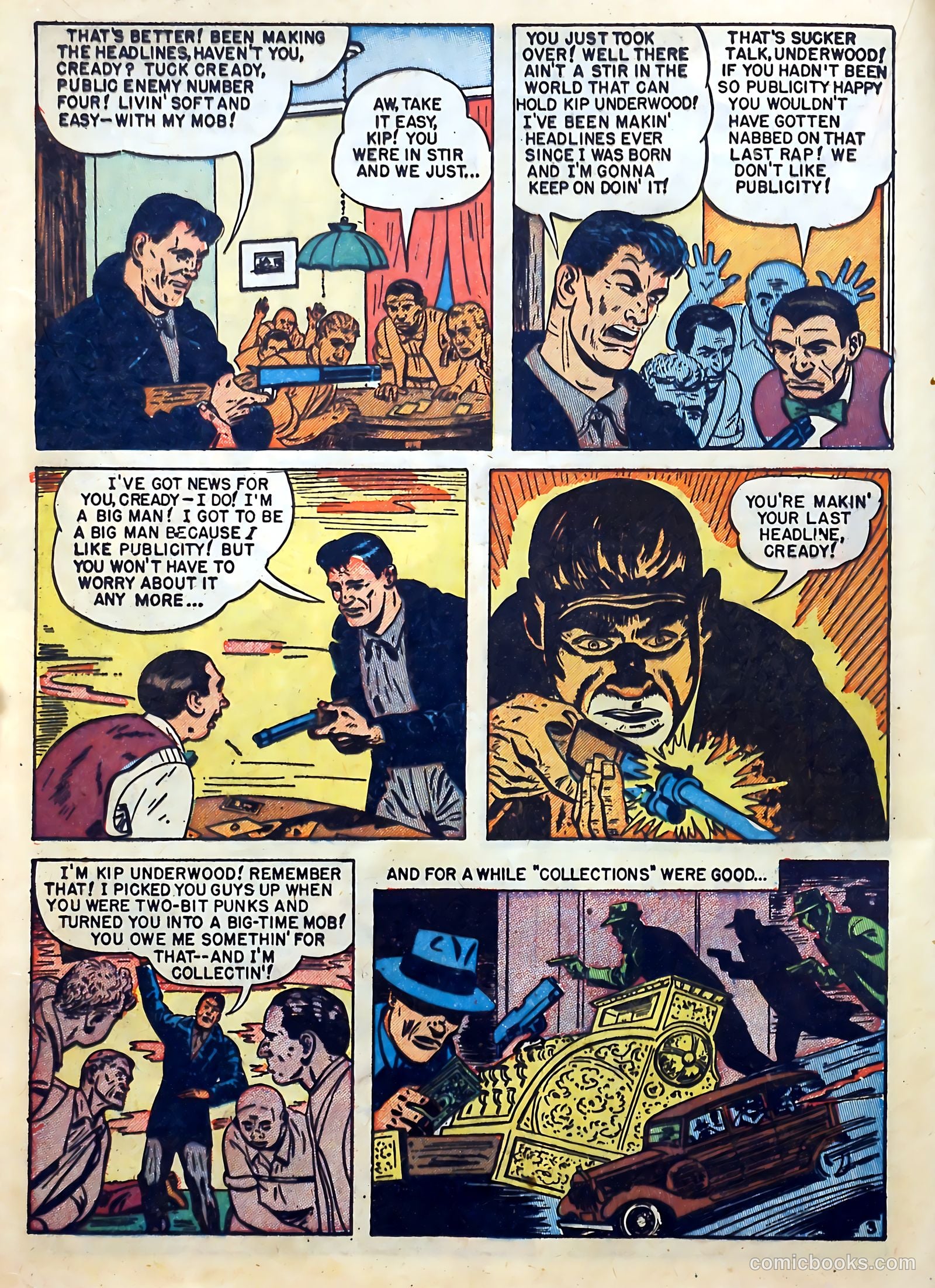 Real Clue Crime Stories #5 (1952) — page 32 of 68