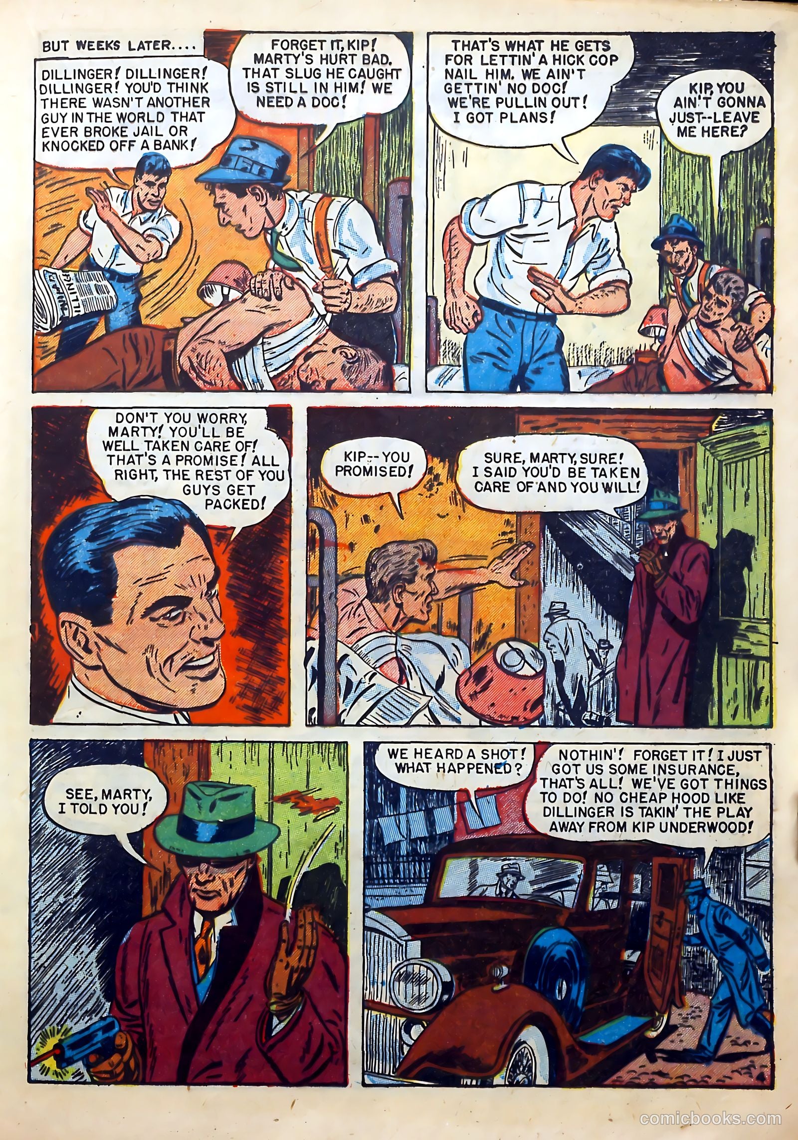 Real Clue Crime Stories #5 (1952) — page 33 of 68