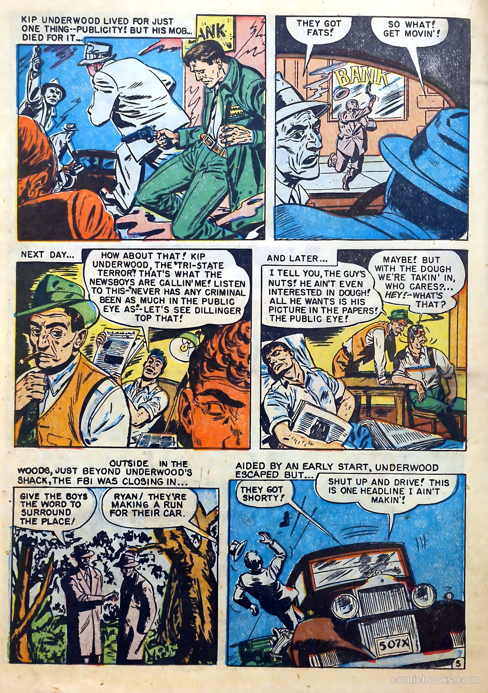 Real Clue Crime Stories #5 (1952) — page 34 of 68