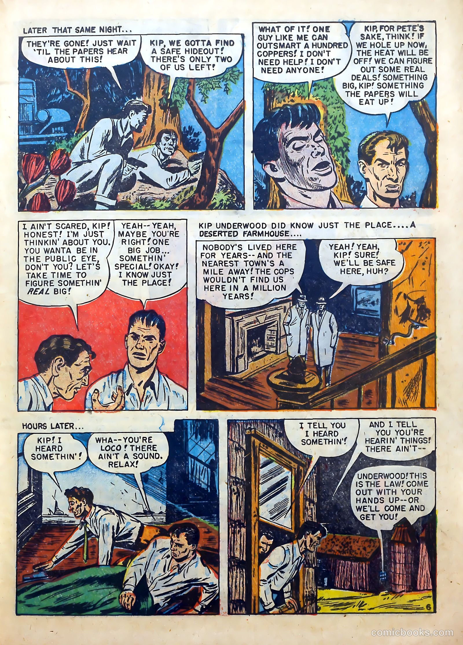Real Clue Crime Stories #5 (1952) — page 35 of 68