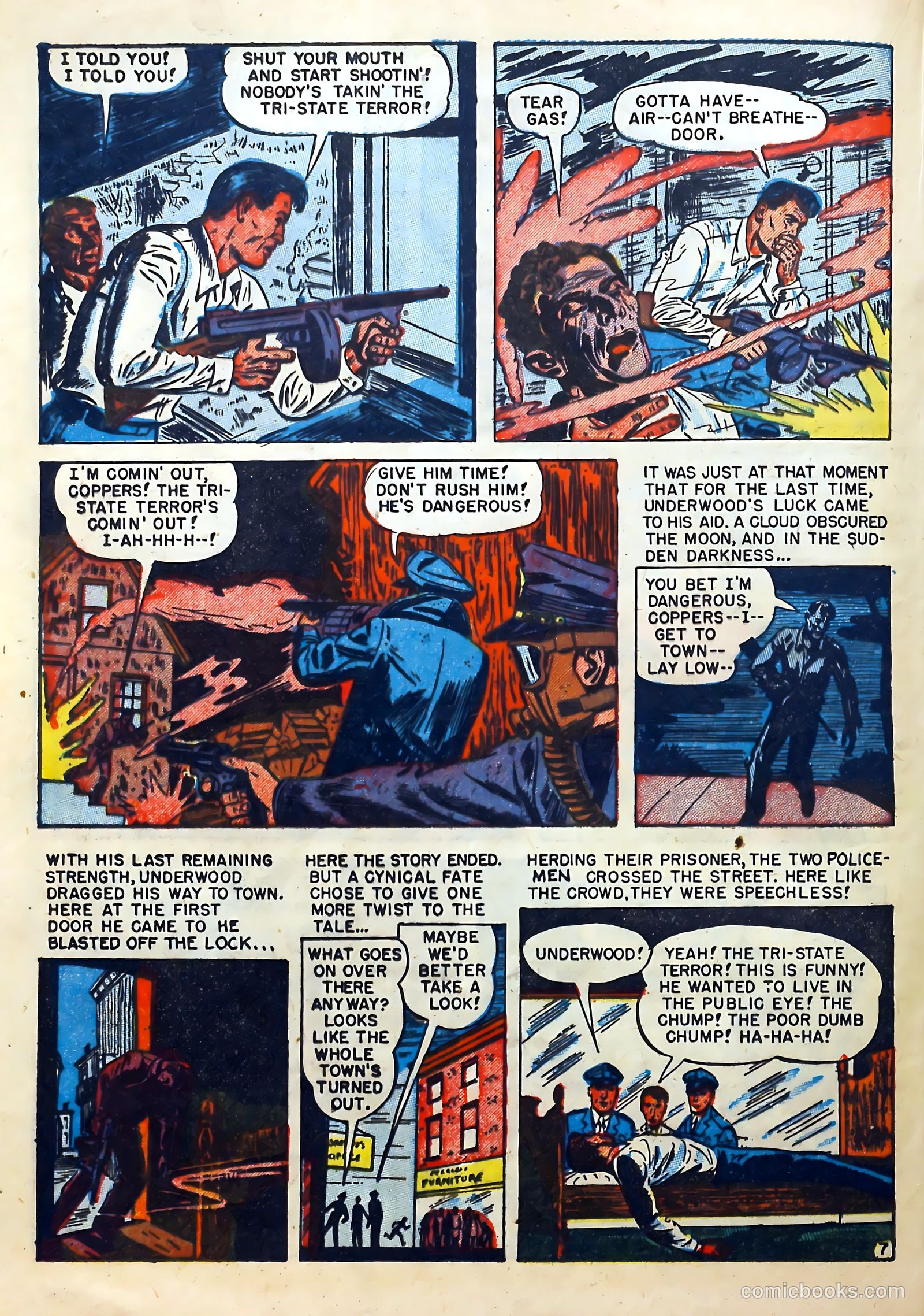 Real Clue Crime Stories #5 (1952) — page 36 of 68