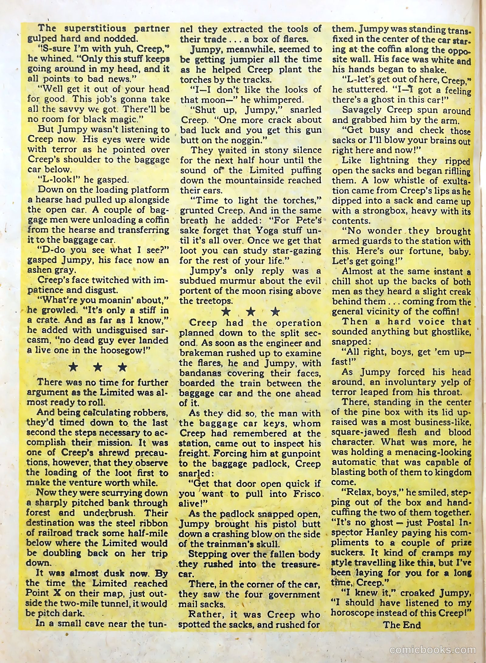 Real Clue Crime Stories #5 (1952) — page 38 of 68