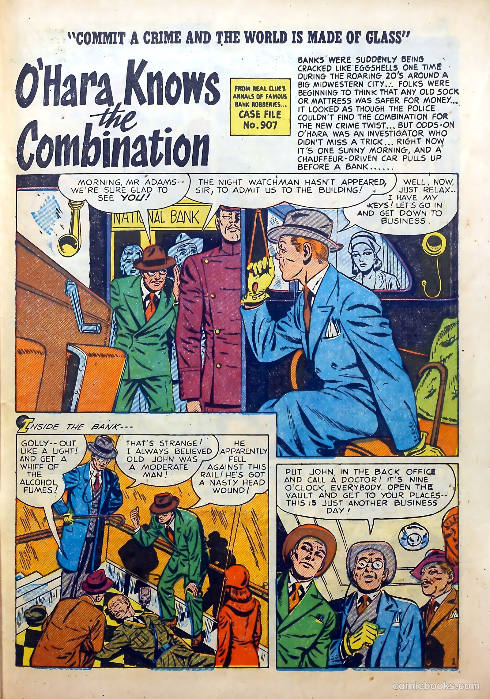 Real Clue Crime Stories #5 (1952) — page 39 of 68