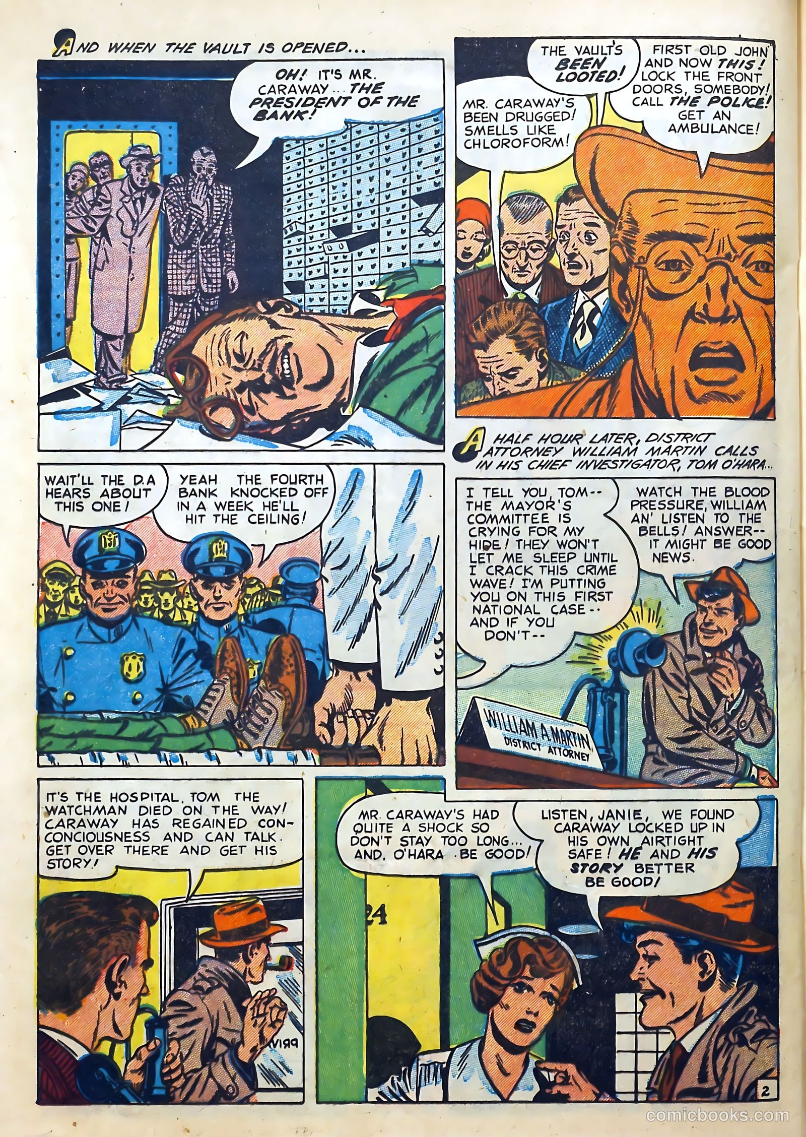 Real Clue Crime Stories #5 (1952) — page 40 of 68