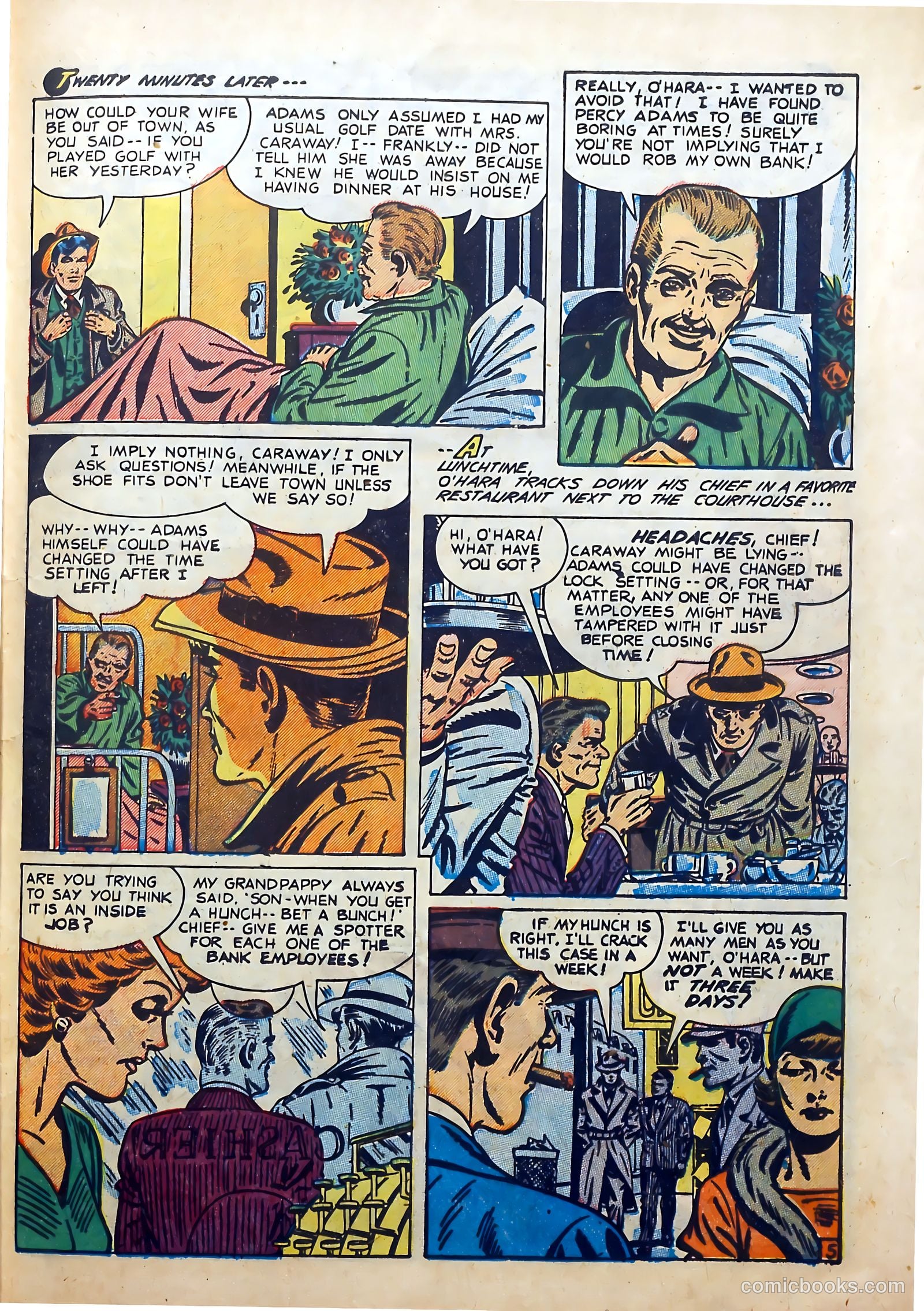 Real Clue Crime Stories #5 (1952) — page 43 of 68