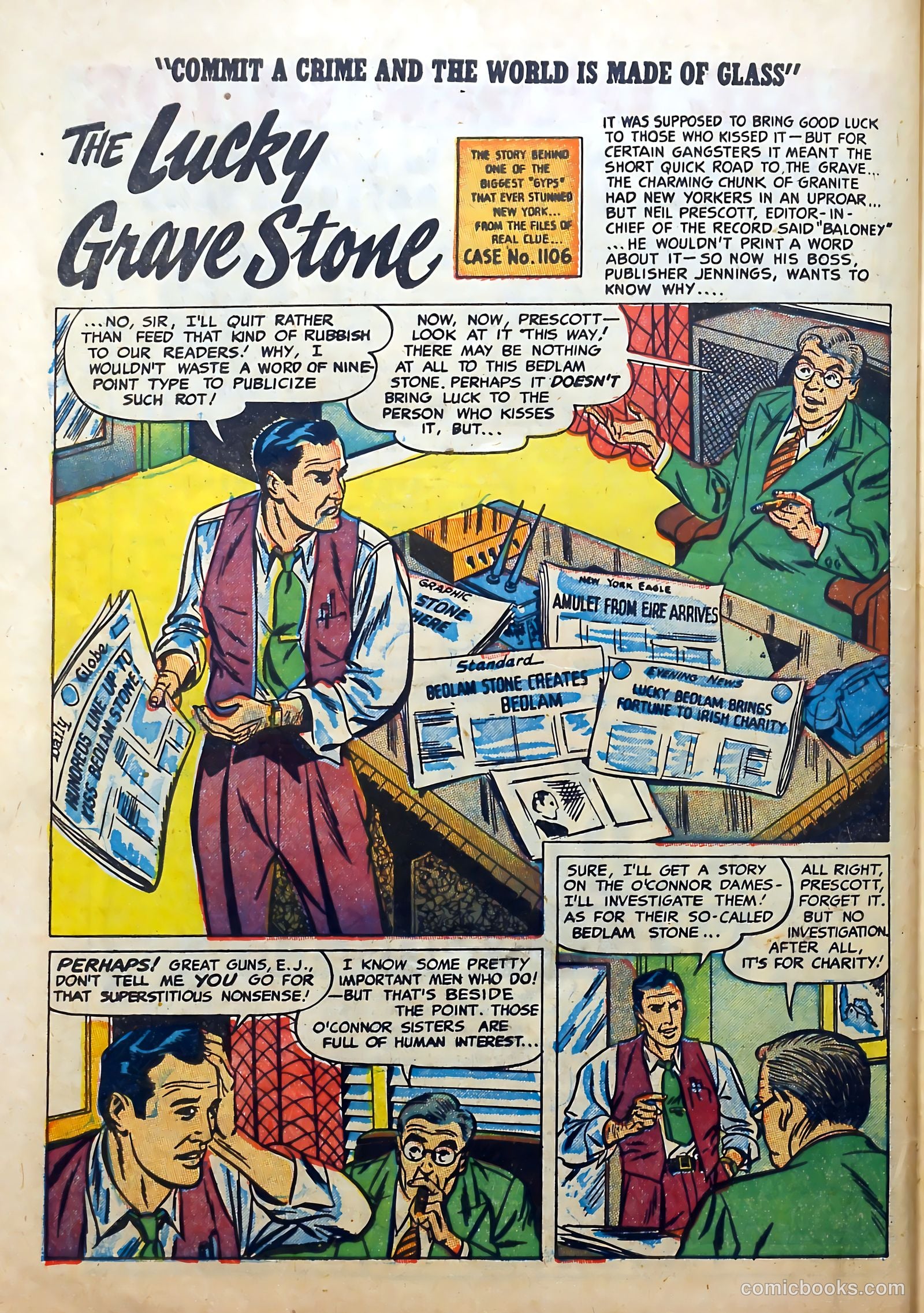 Real Clue Crime Stories #5 (1952) — page 50 of 68