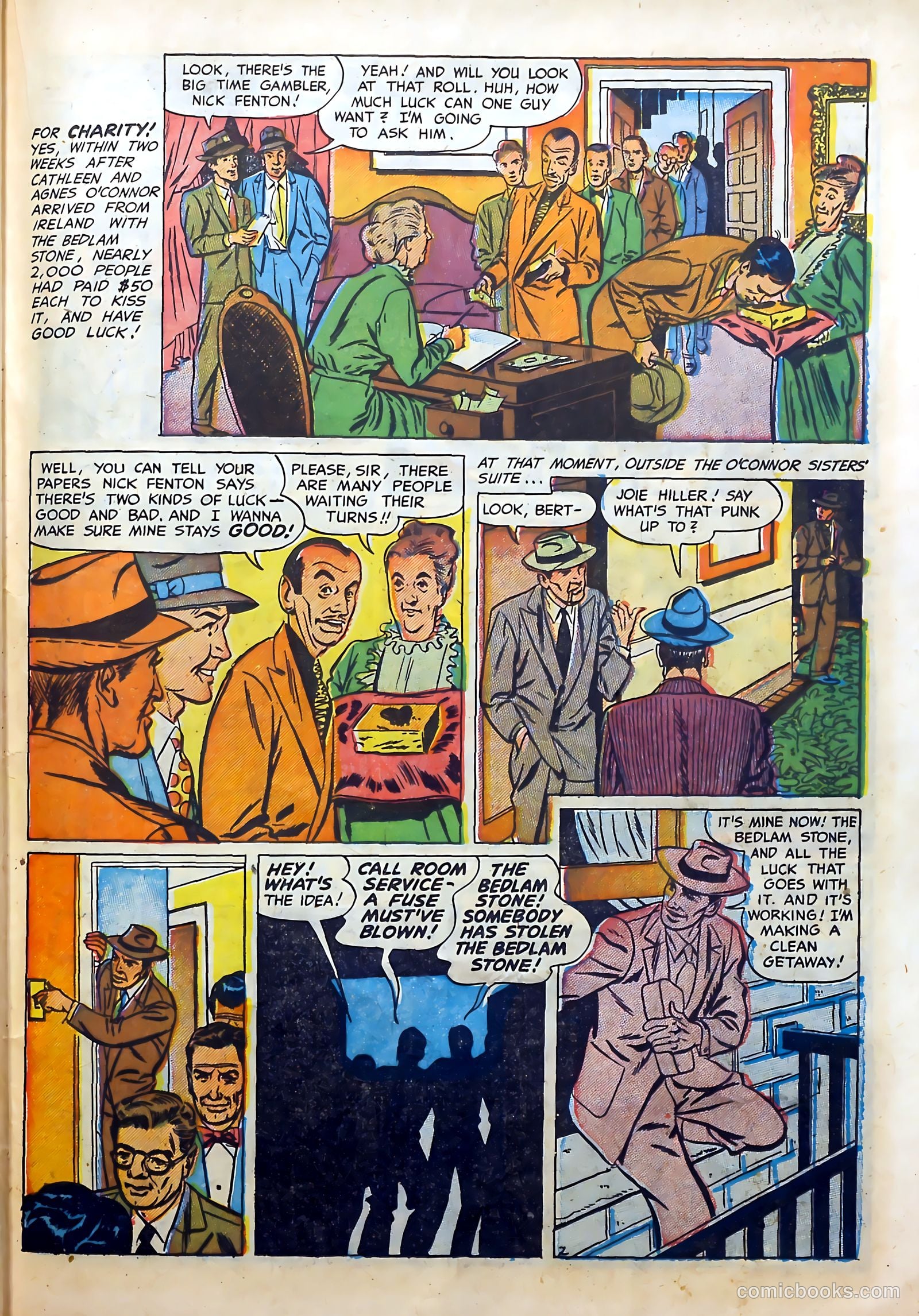 Real Clue Crime Stories #5 (1952) — page 51 of 68