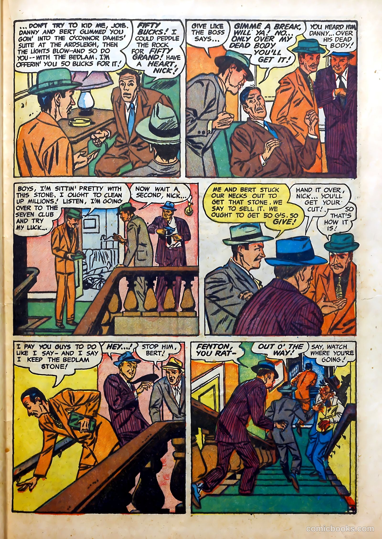 Real Clue Crime Stories #5 (1952) — page 53 of 68