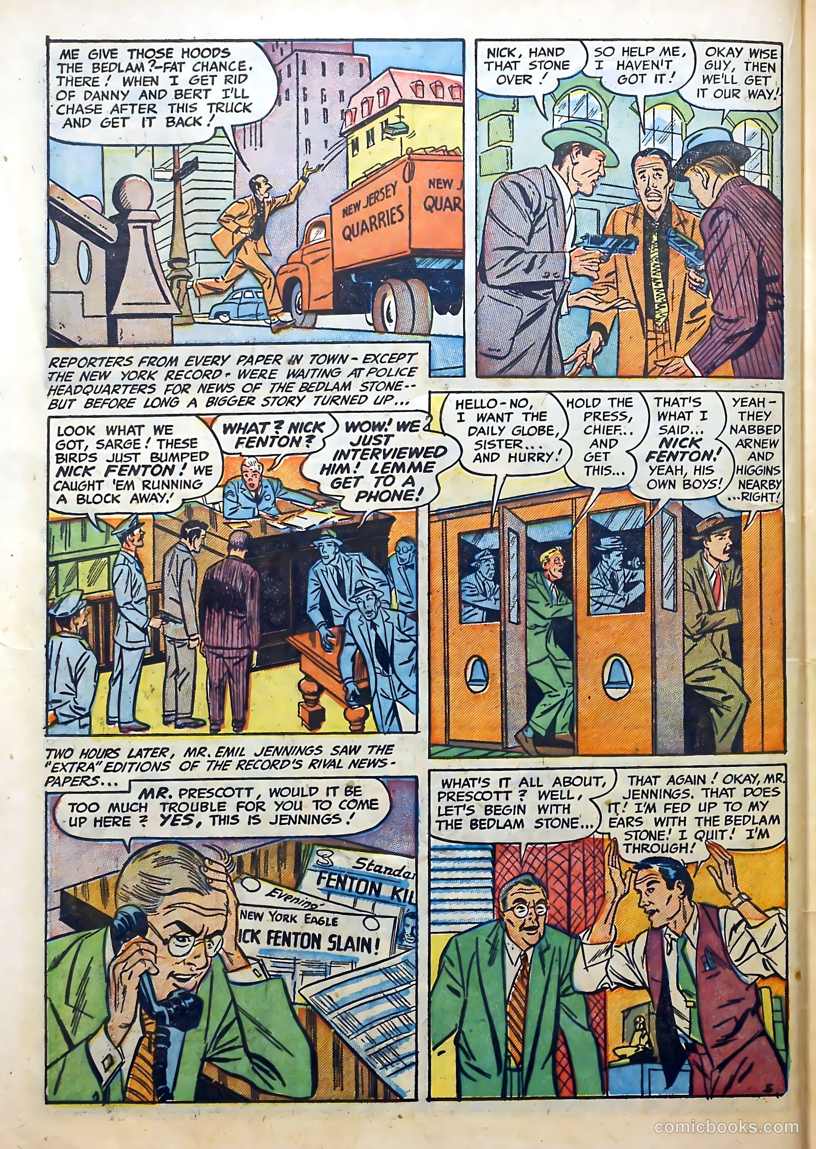 Real Clue Crime Stories #5 (1952) — page 54 of 68