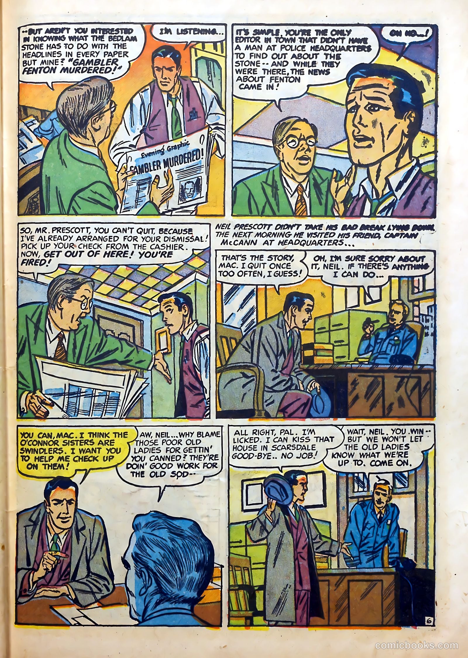Real Clue Crime Stories #5 (1952) — page 55 of 68
