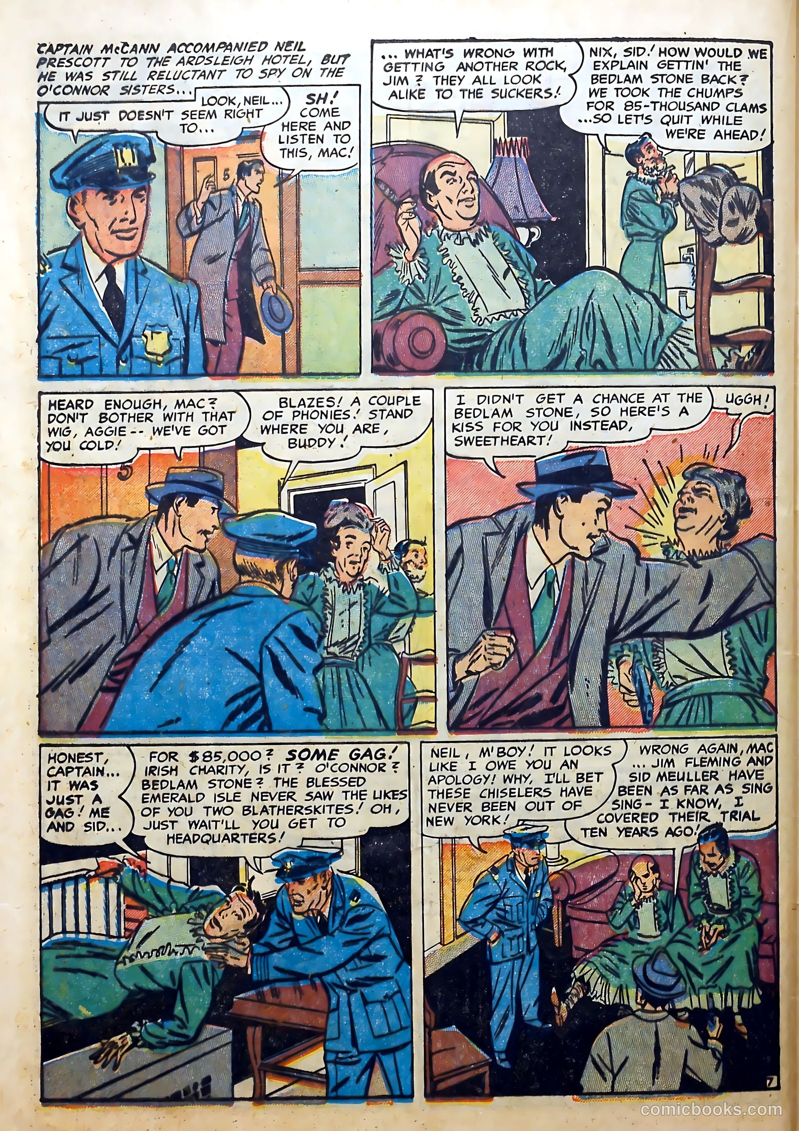 Real Clue Crime Stories #5 (1952) — page 56 of 68
