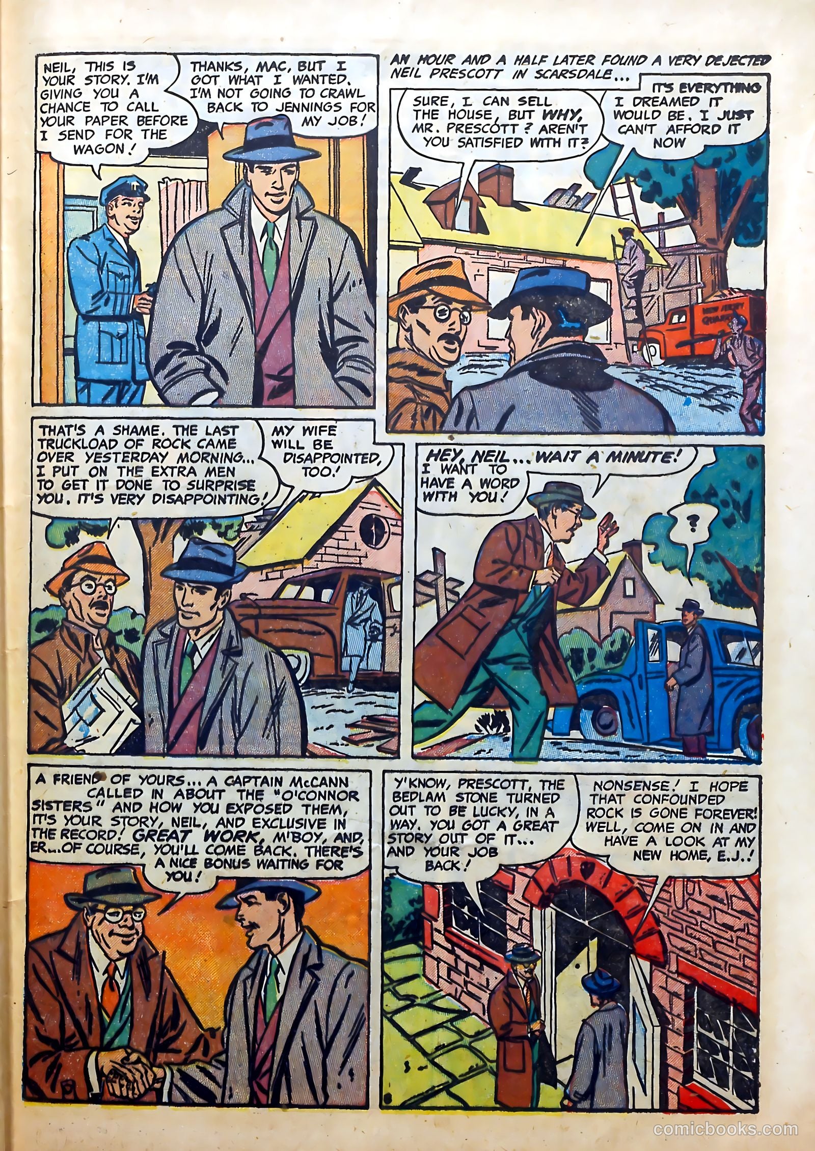 Real Clue Crime Stories #5 (1952) — page 57 of 68