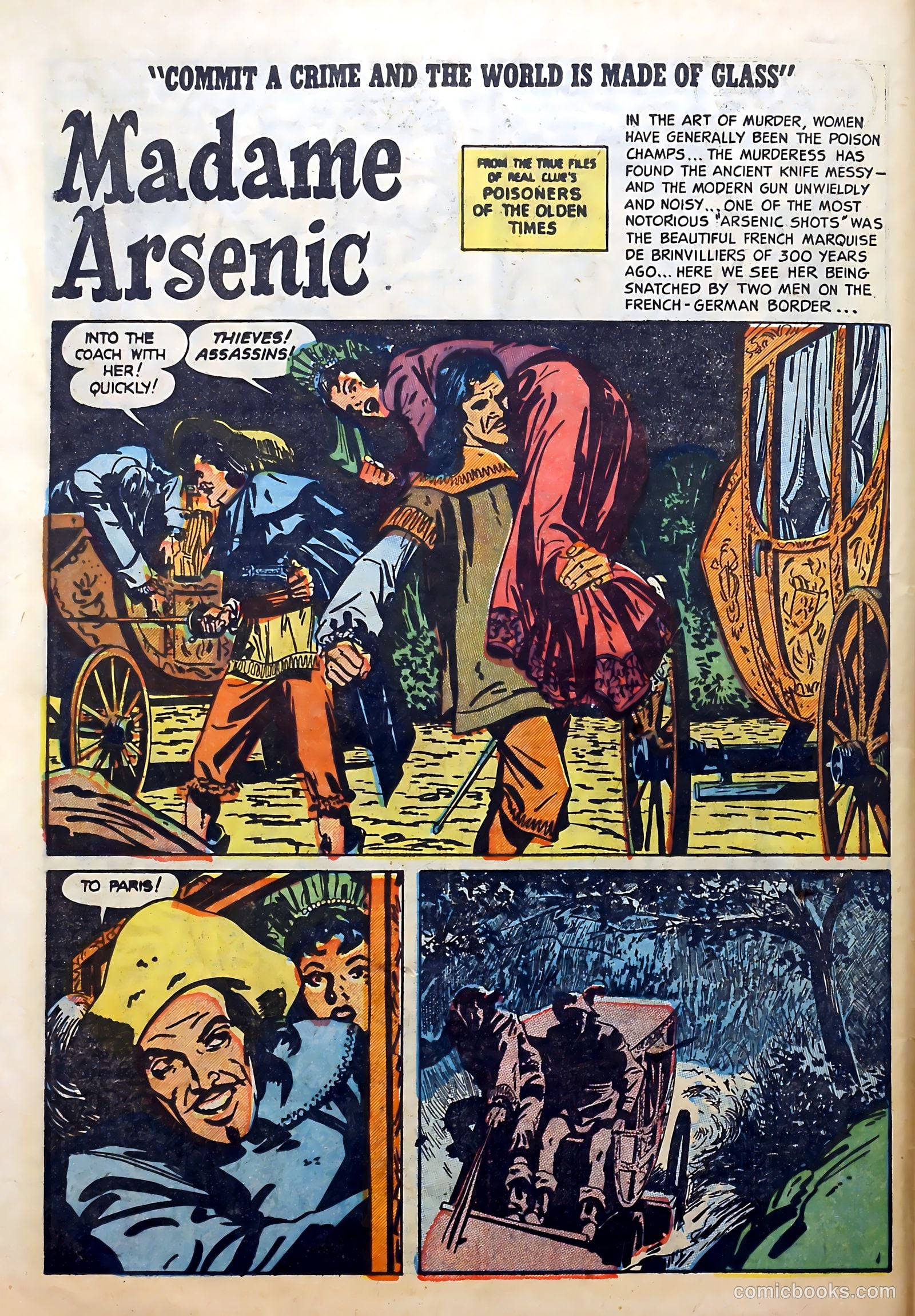 Real Clue Crime Stories #5 (1952) — page 58 of 68