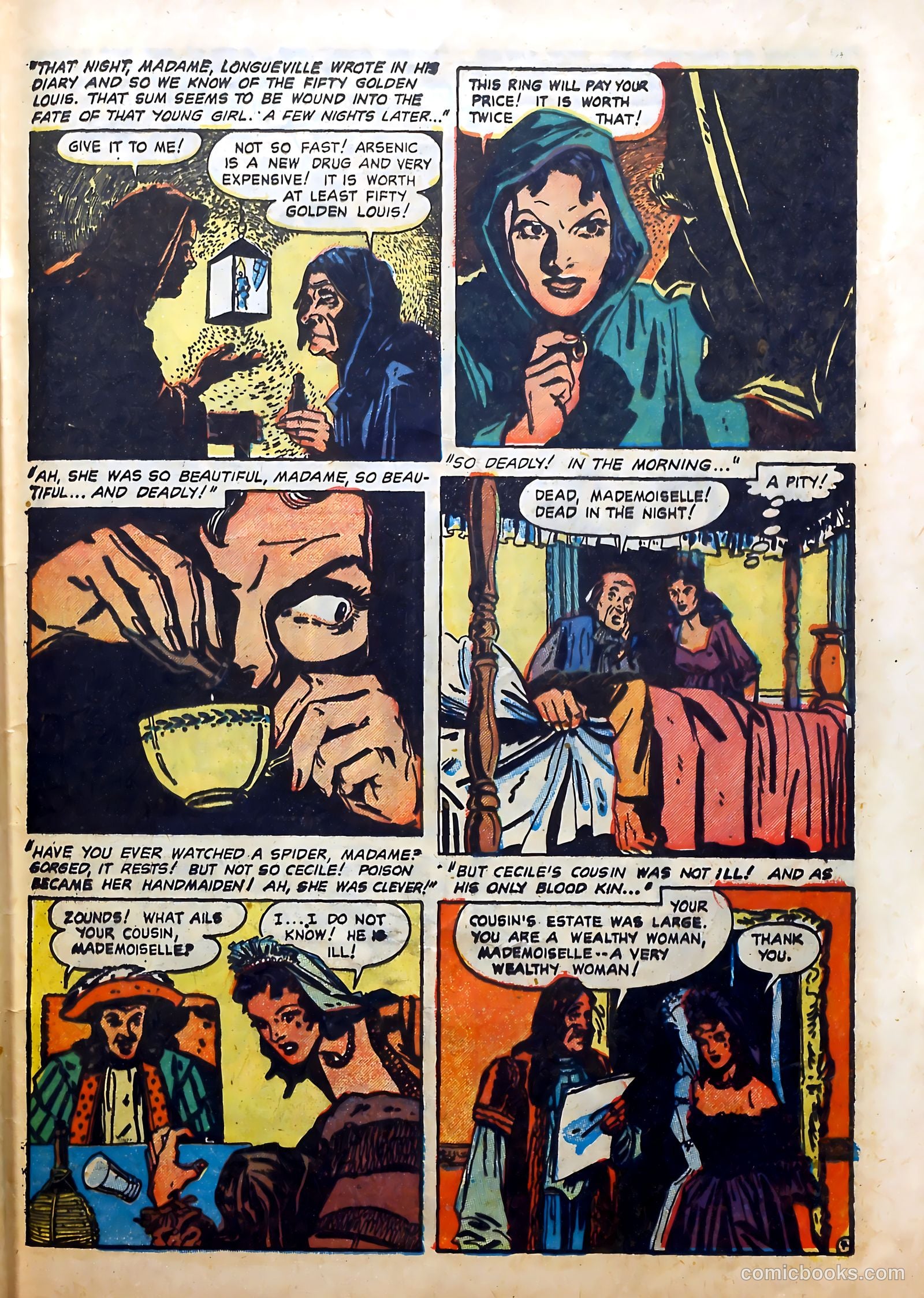 Real Clue Crime Stories #5 (1952) — page 61 of 68