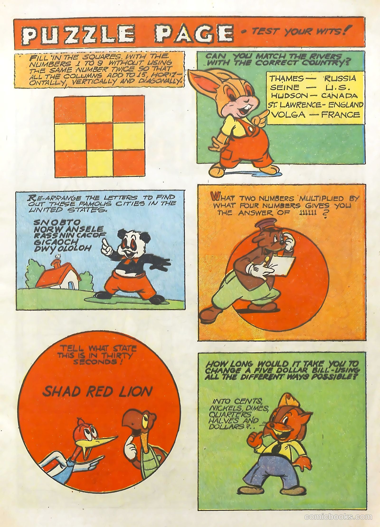 Real Funnies #1 (1943) — page 9 of 69
