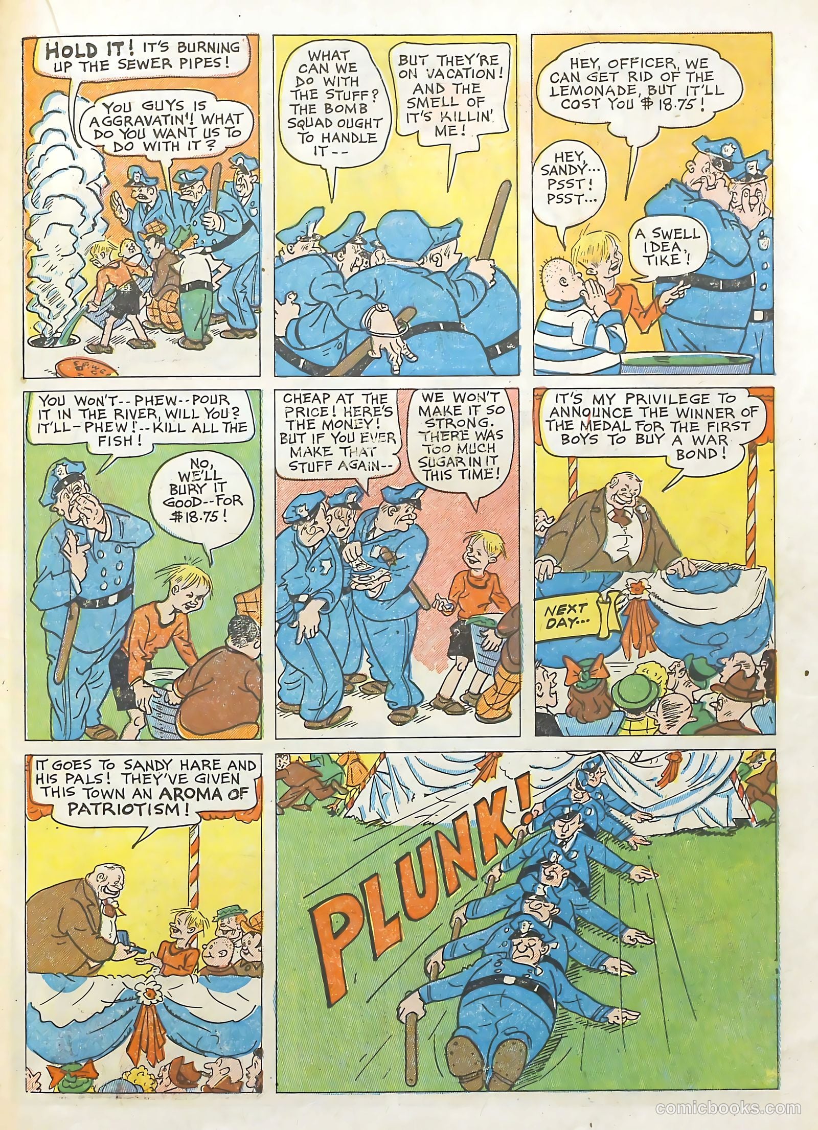 Real Funnies #1 (1943) — page 39 of 69