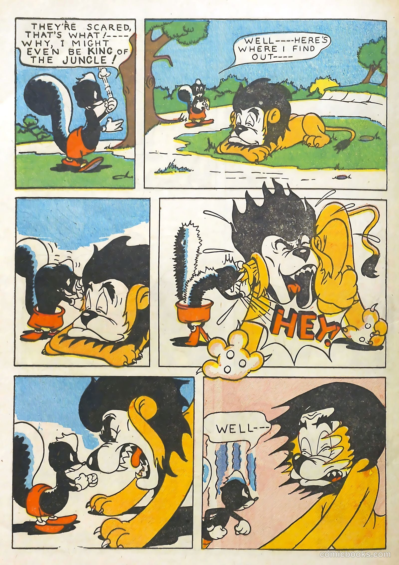 Real Funnies #1 (1943) — page 64 of 69