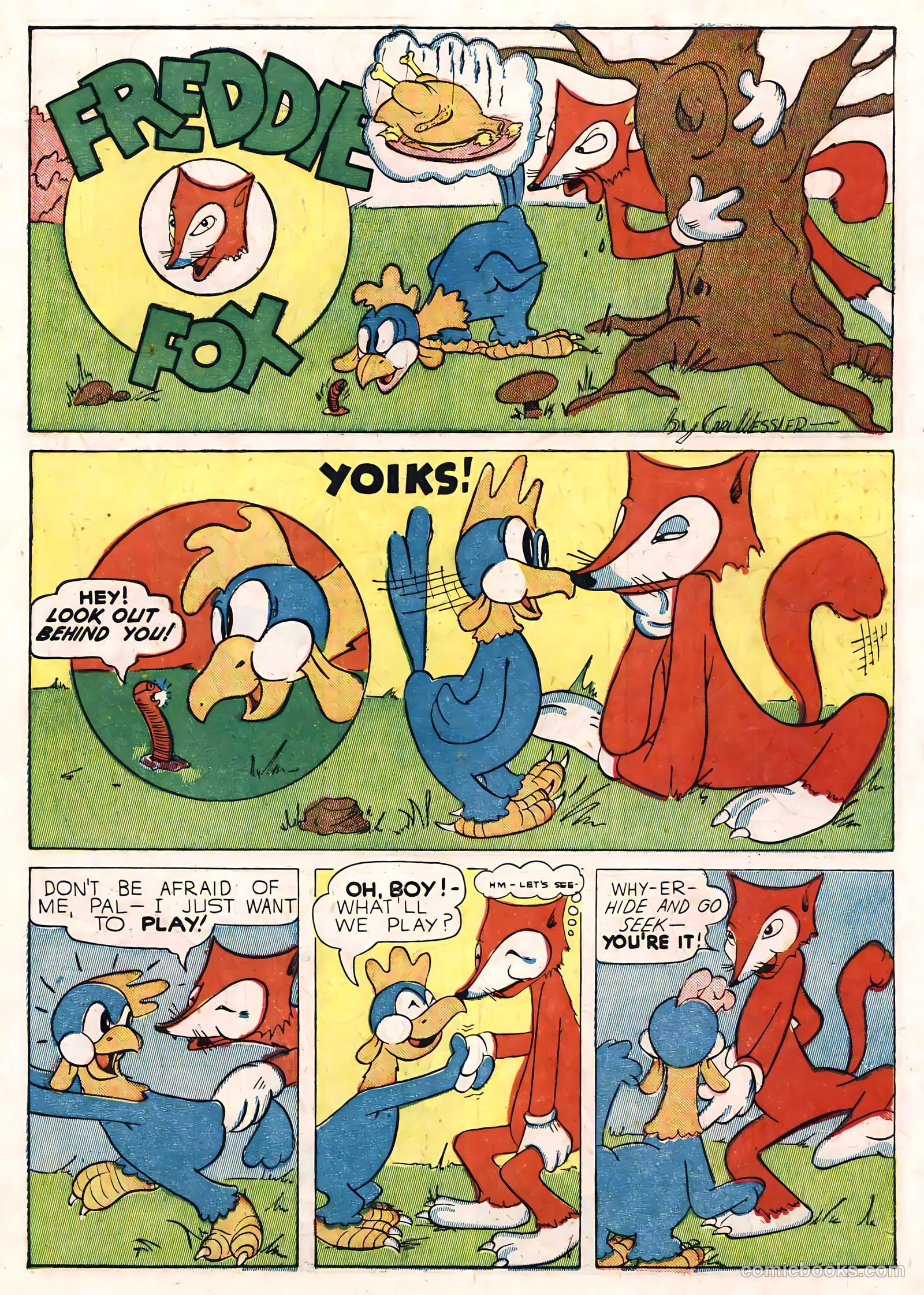Real Funnies #3 (1943) — page 3 of 68