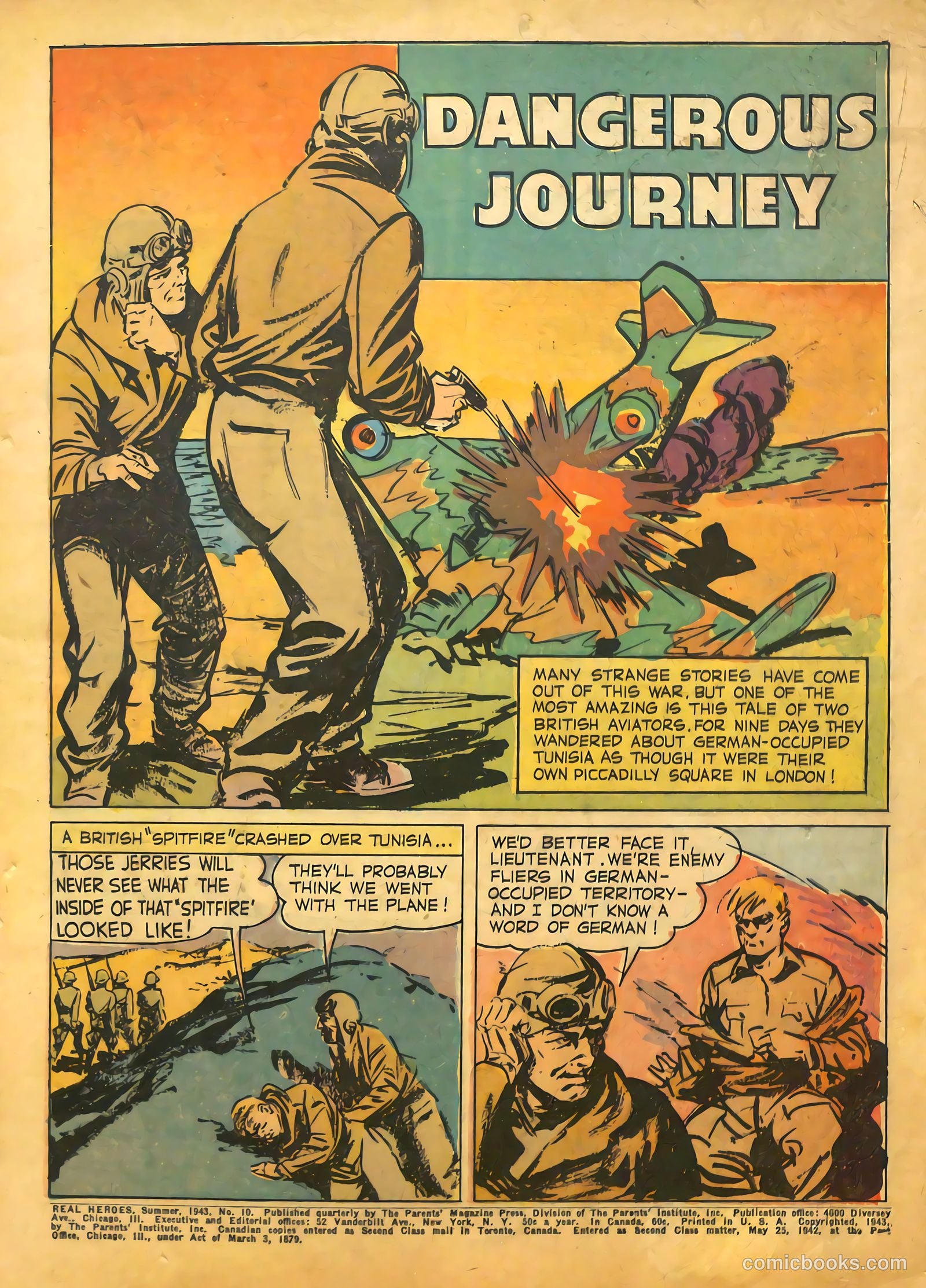 Real Heroes #10 (1943) — page 3 of 59