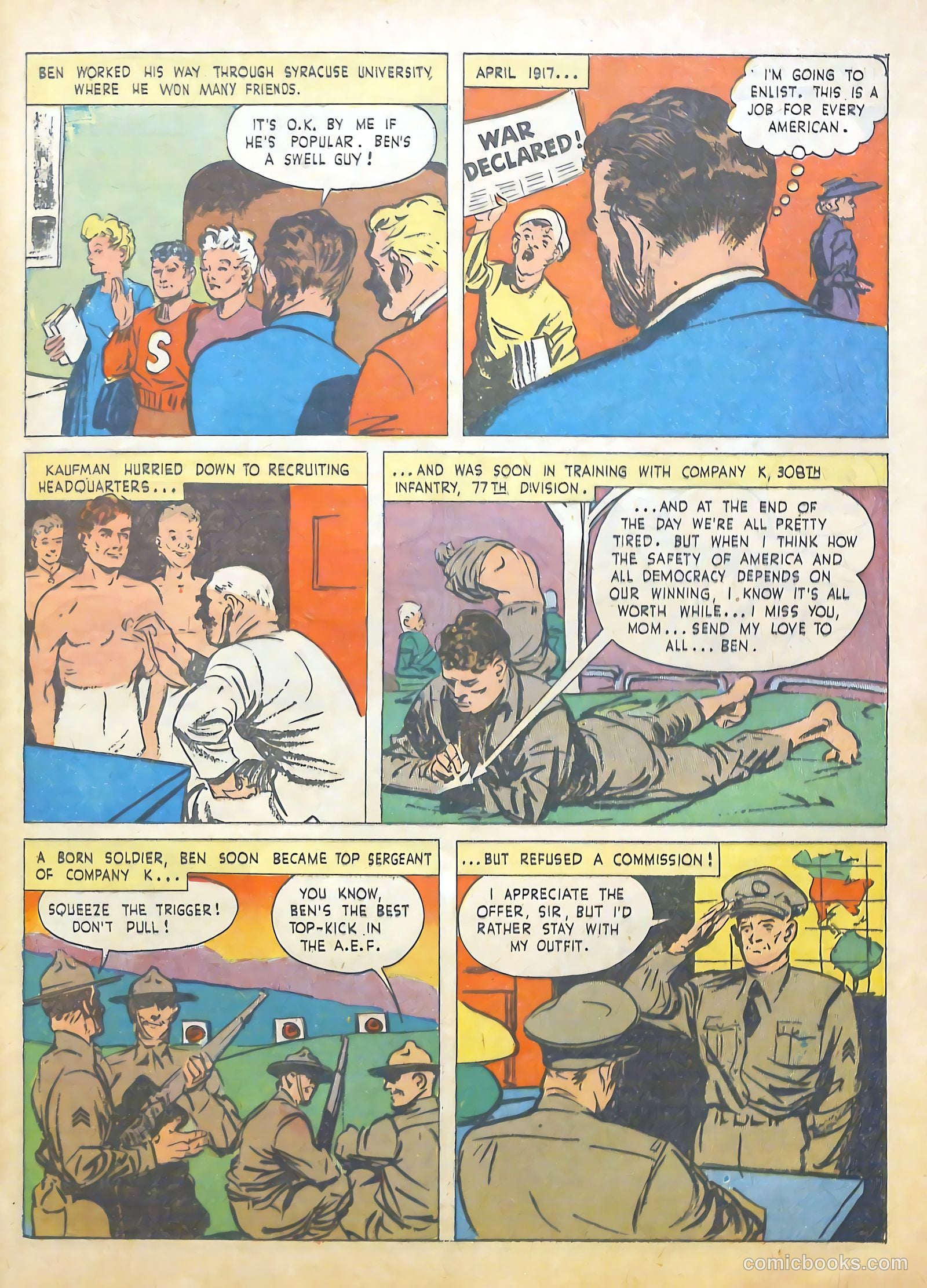 Real Heroes #10 (1943) — page 32 of 59
