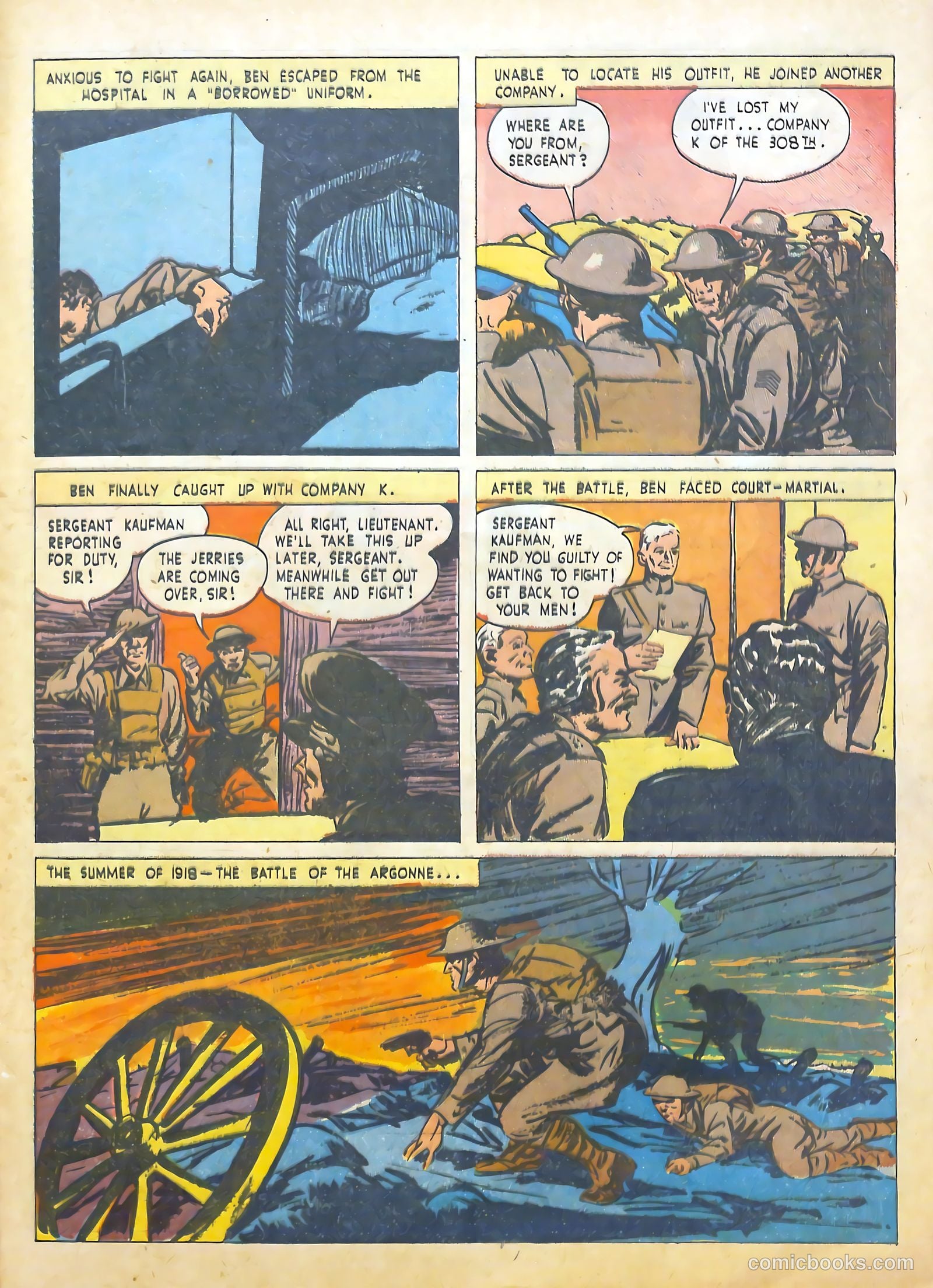Real Heroes #10 (1943) — page 34 of 59