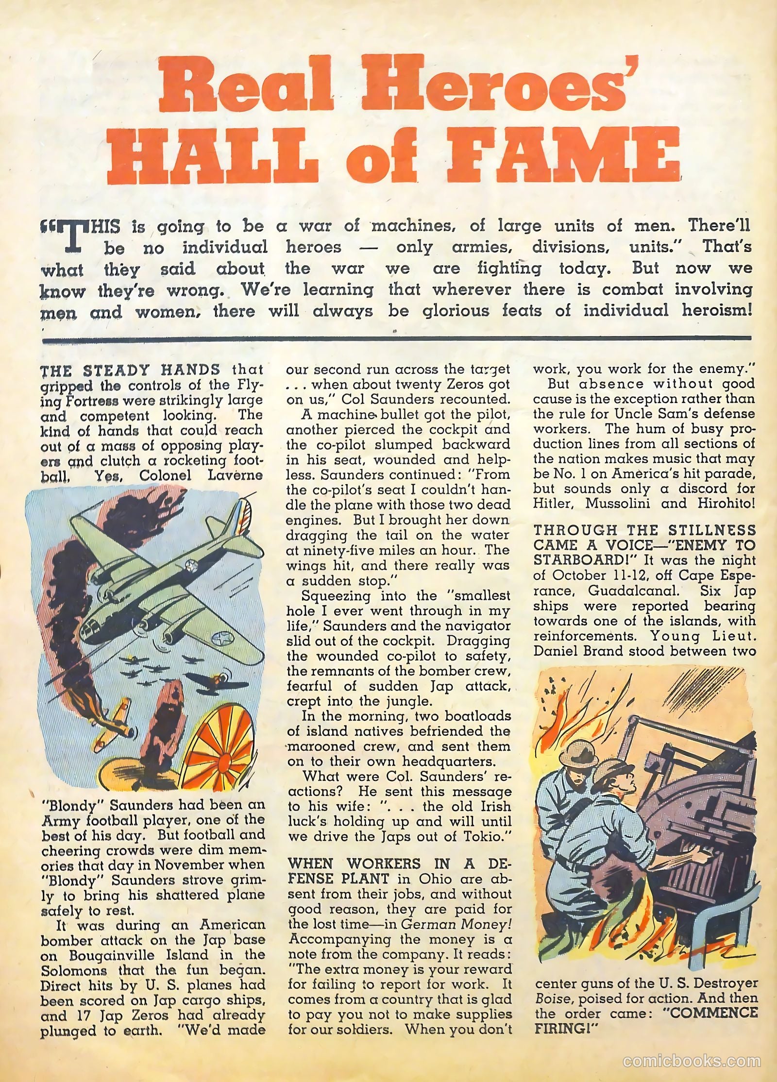Real Heroes #10 (1943) — page 49 of 59