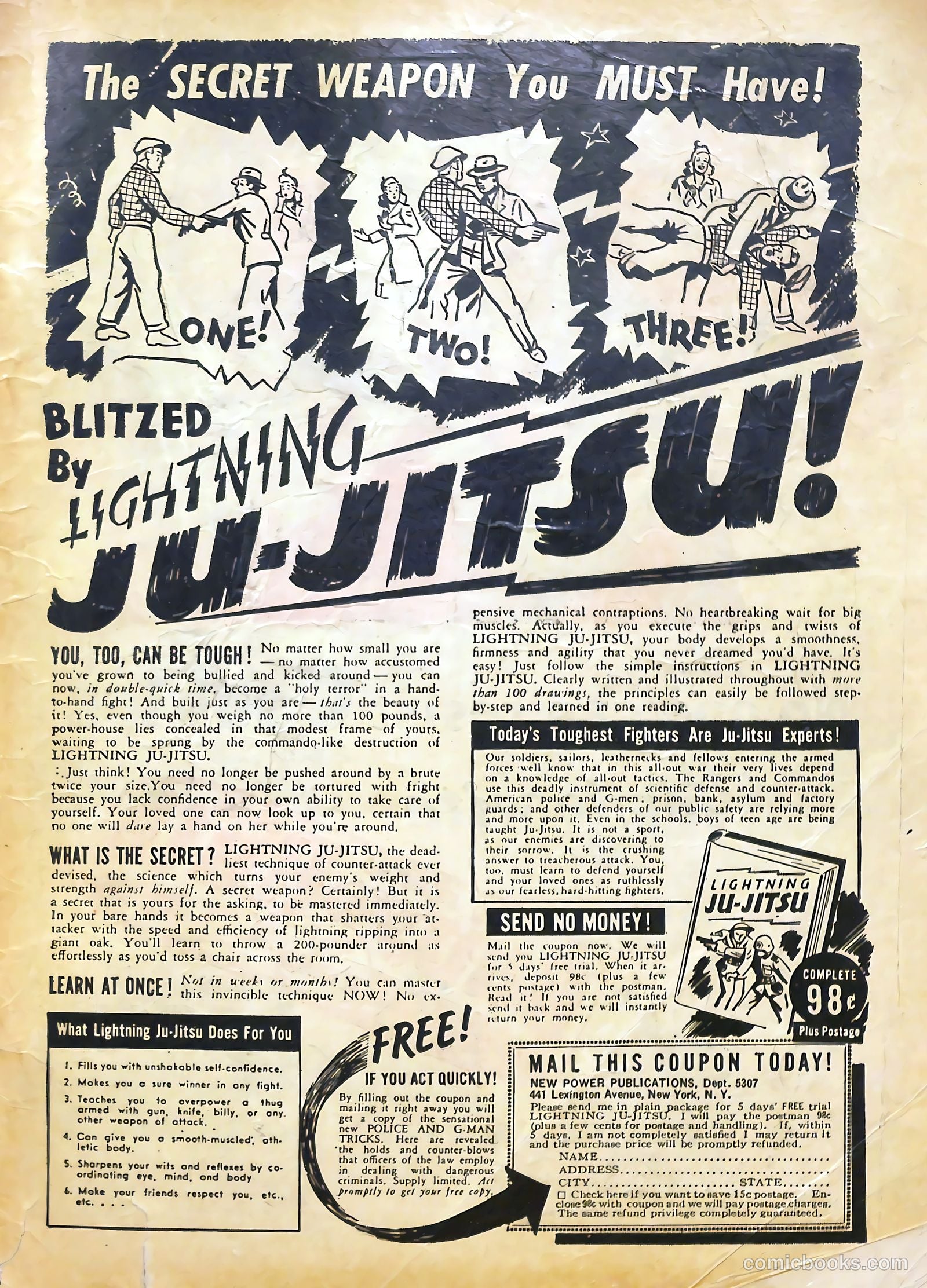 Real Heroes #10 (1943) — page 58 of 59
